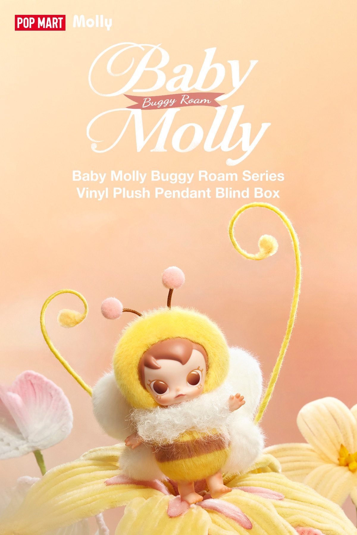 Baby Molly Buggy Roam Series - Vinyl Plush Pendant Blind Box β details
