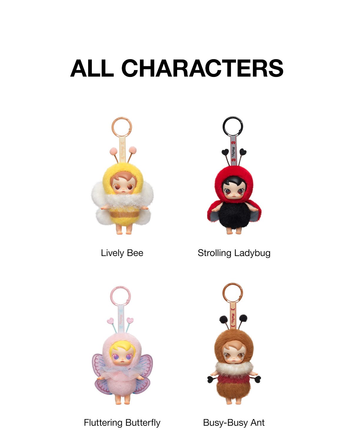 Baby Molly Buggy Roam Series - Vinyl Plush Pendant Blind Box β details