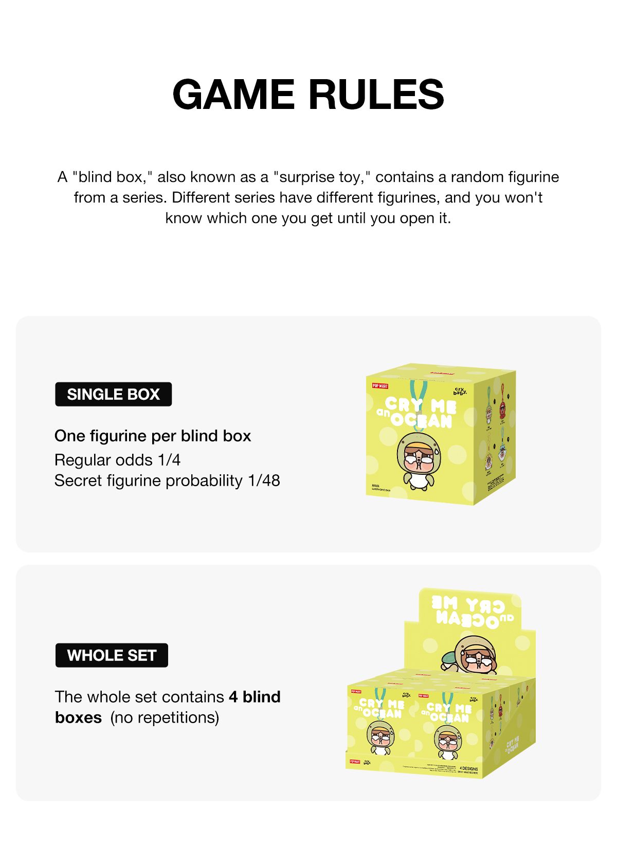 CRYBABY Cry Me an Ocean Series Earphone Bag – details