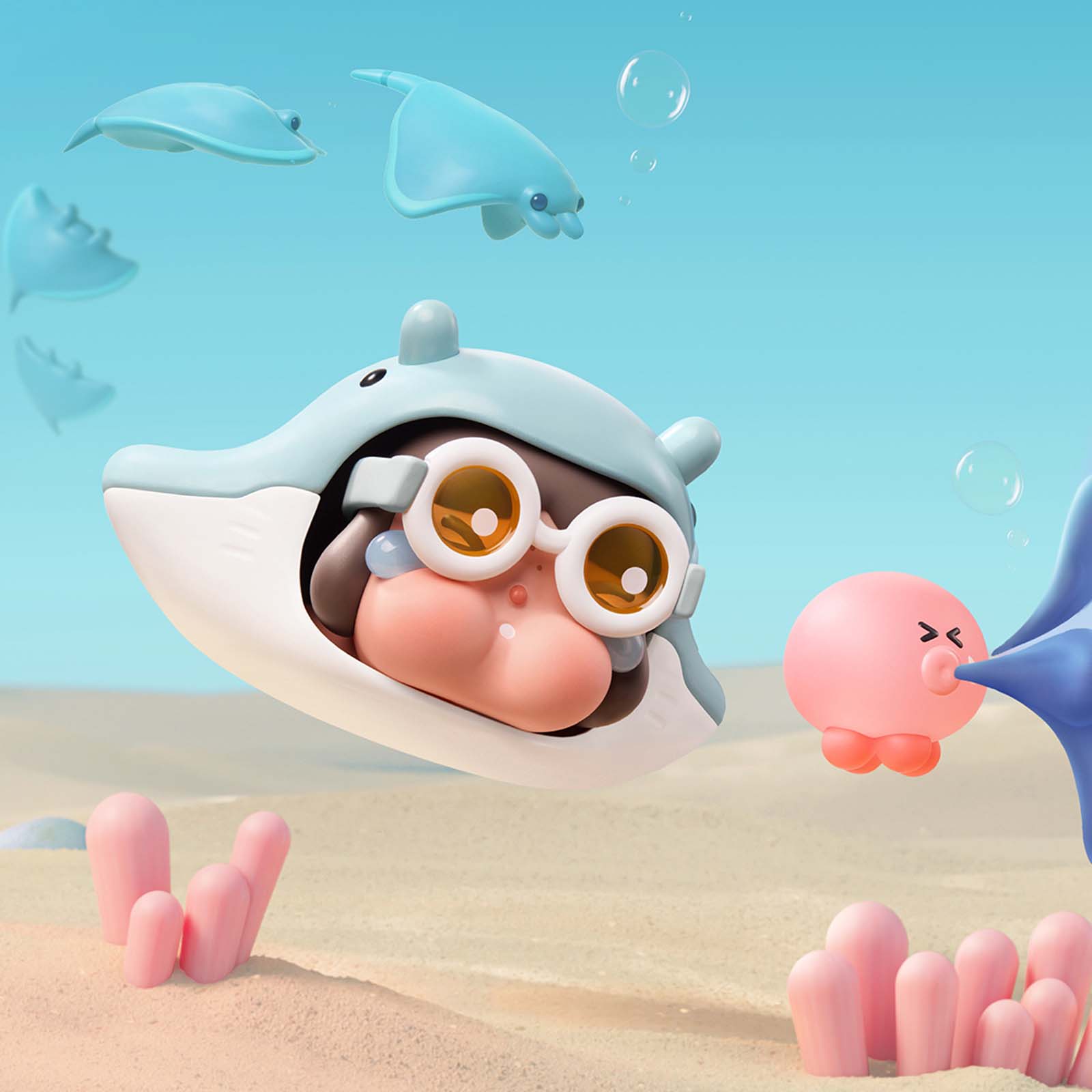 CRYBABY Cry Me an Ocean Series Figures CRYBABY Cry Me an Ocean Series Figures