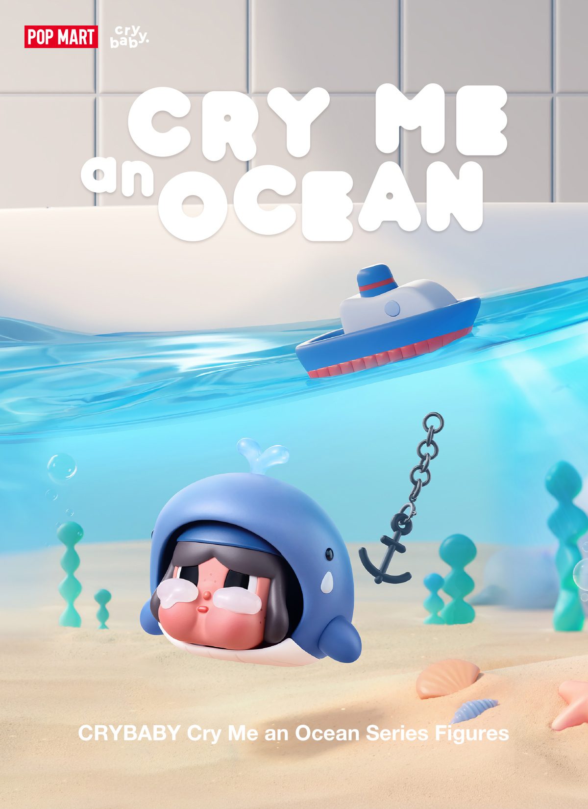 CRYBABY Cry Me an Ocean Series Figures β details