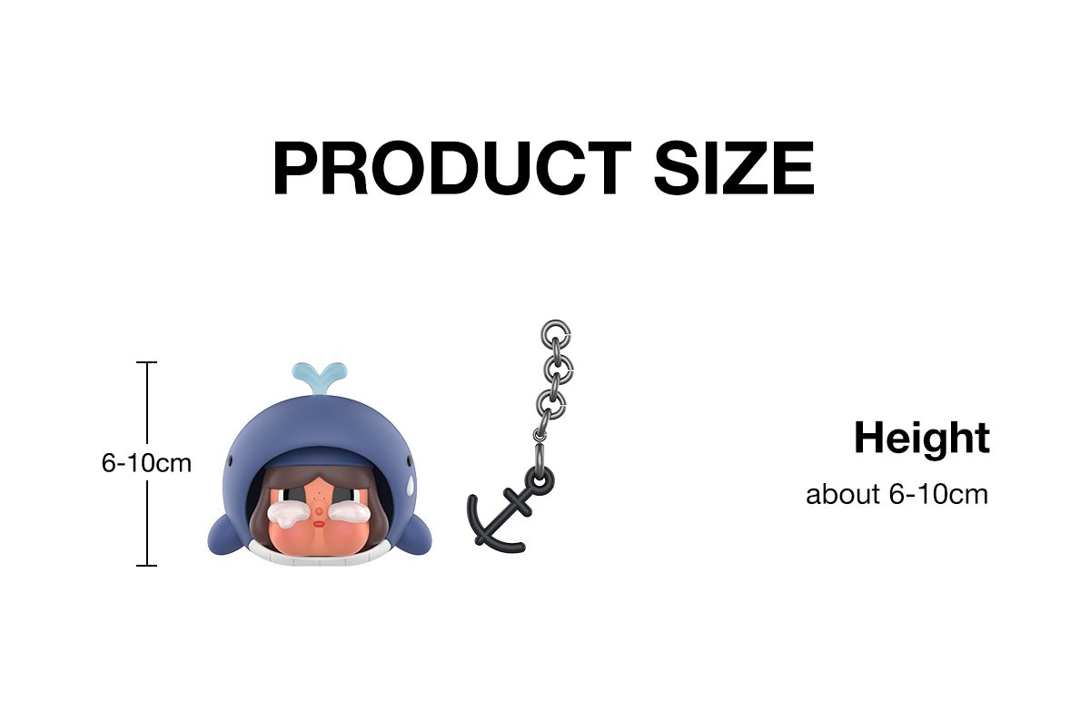 CRYBABY Cry Me an Ocean Series Figures β details