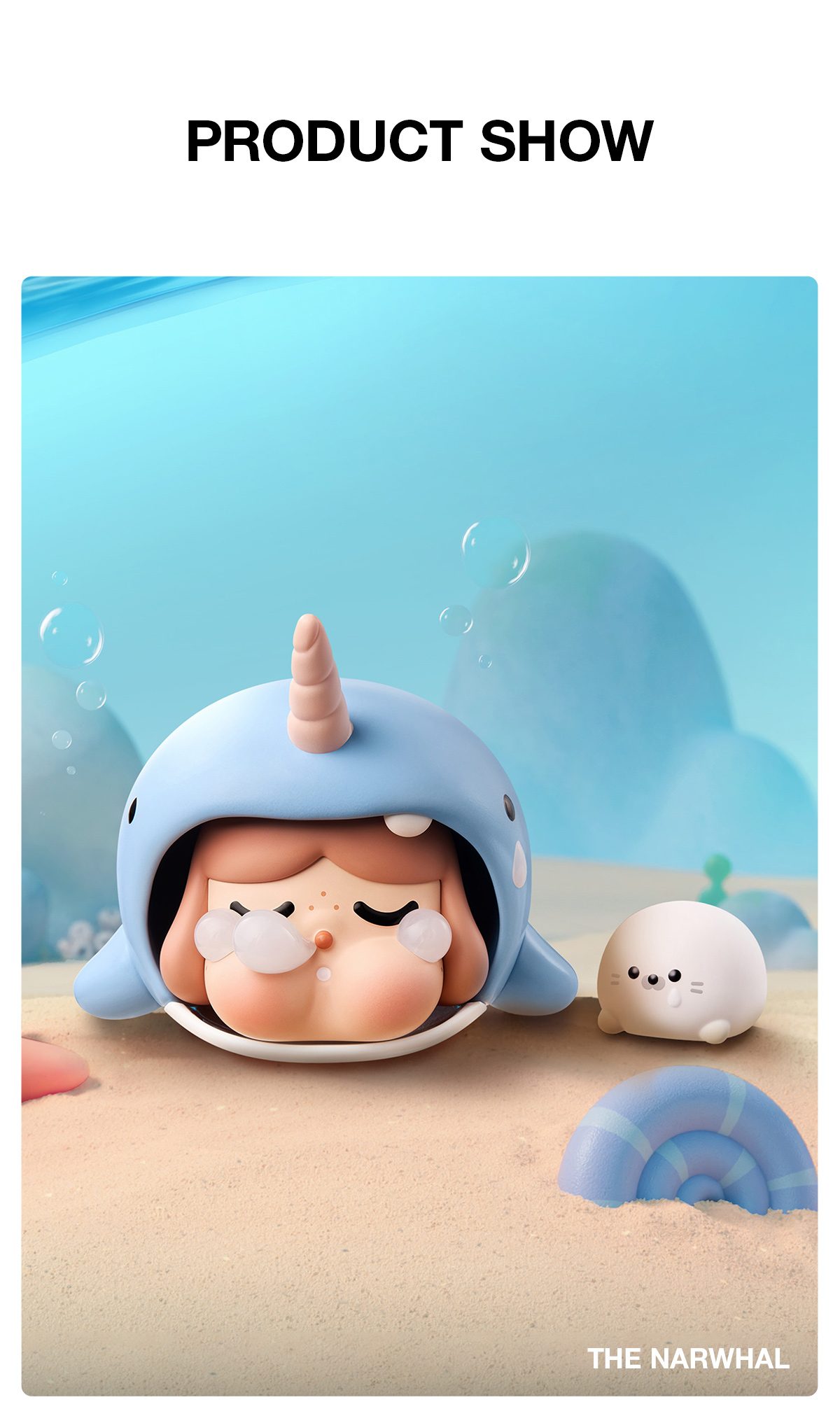 CRYBABY Cry Me an Ocean Series Figures β details
