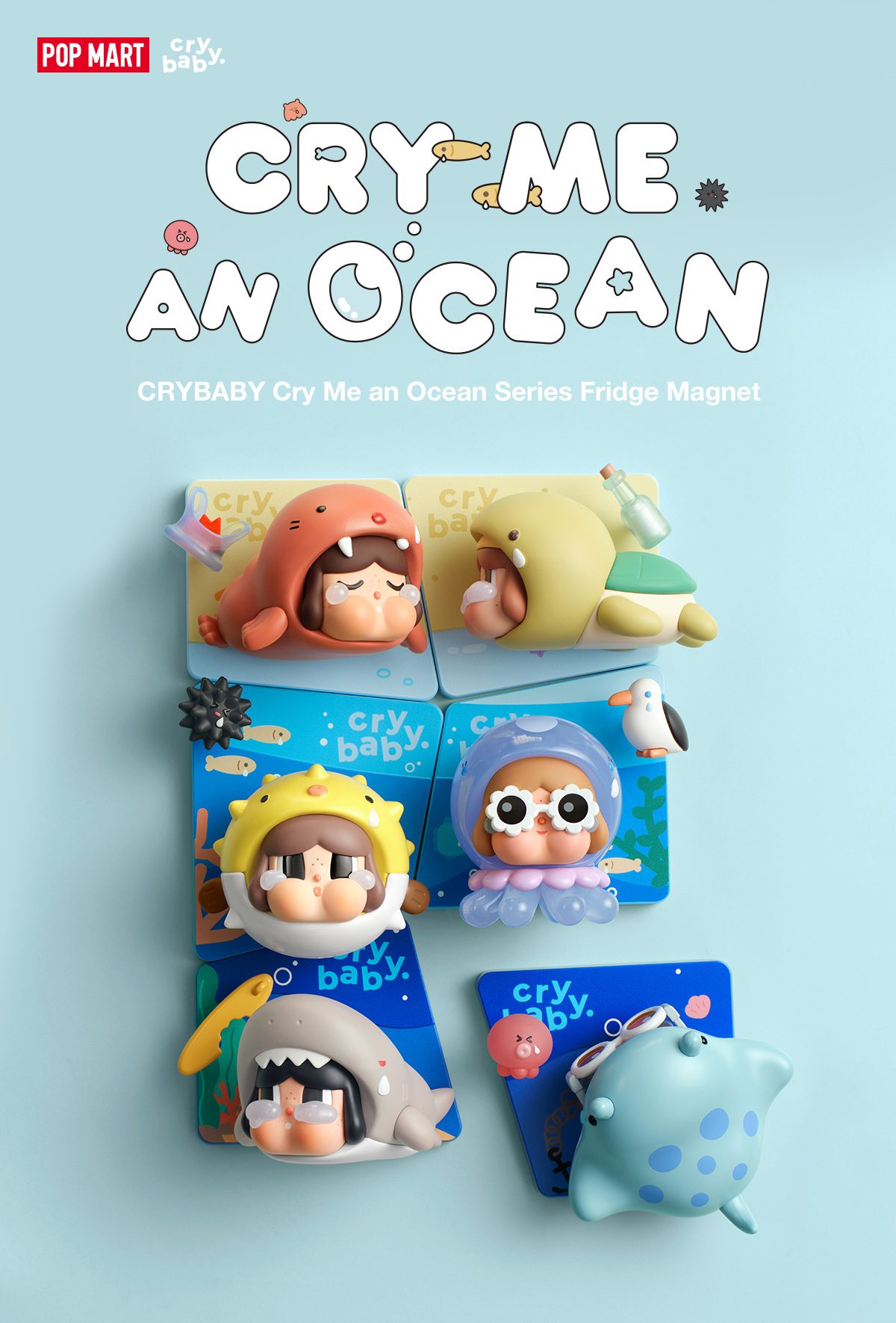CRYBABY Cry Me an Ocean Series Fridge Magnet – details