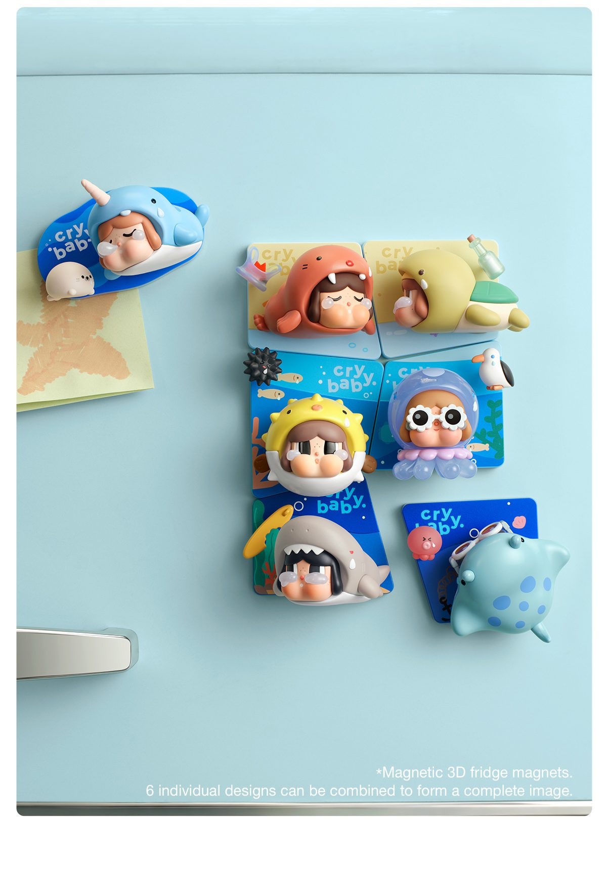CRYBABY Cry Me an Ocean Series Fridge Magnet – details