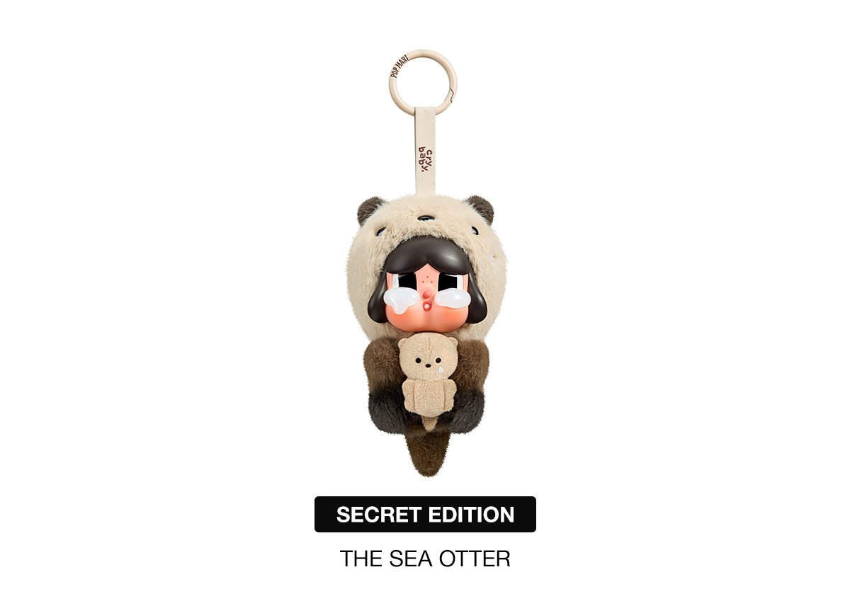 CRYBABY Cry Me An Ocean Series- Vinyl Plush Pendant Blind Box – details