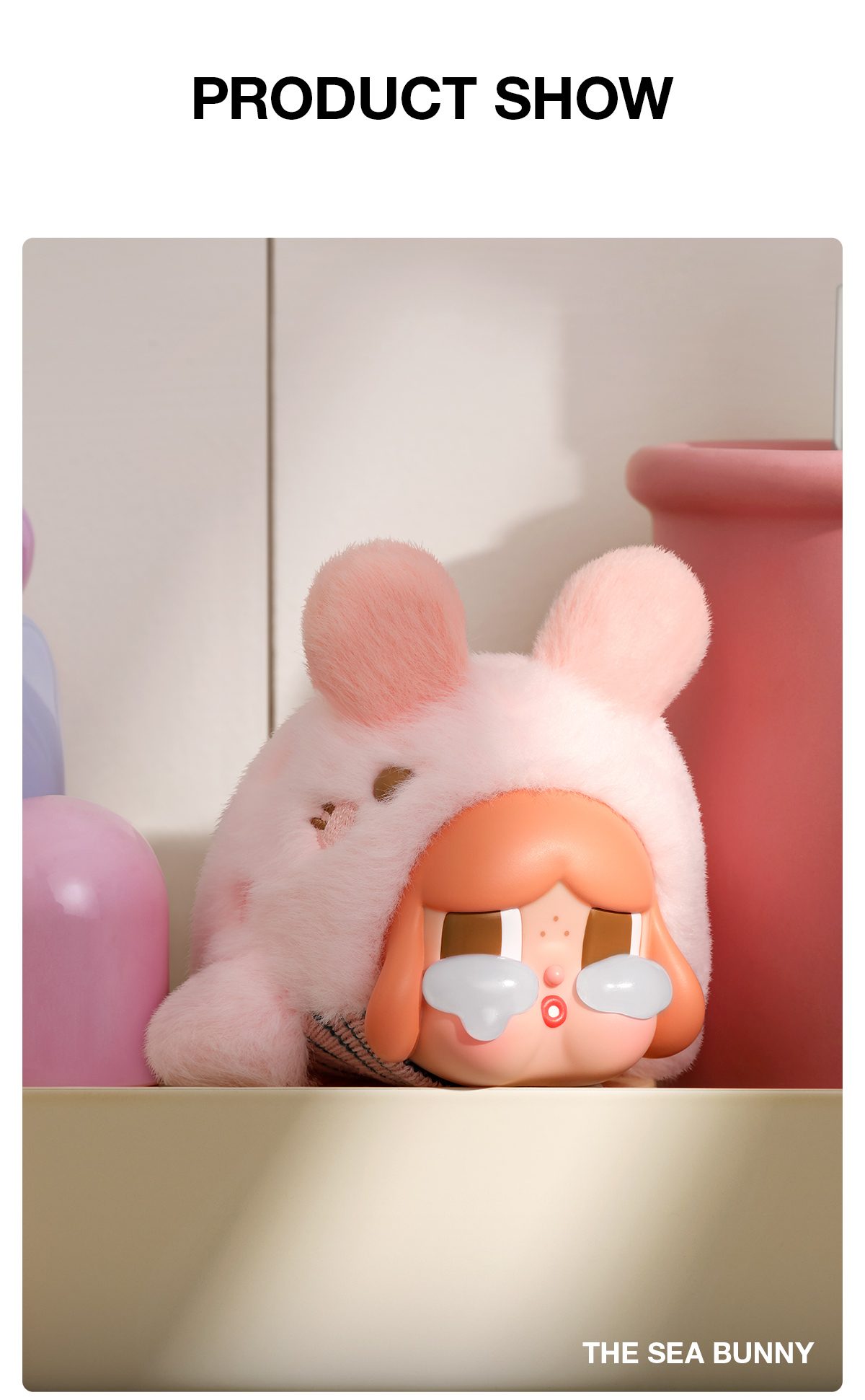 CRYBABY Cry Me An Ocean Series- Vinyl Plush Pendant Blind Box – details