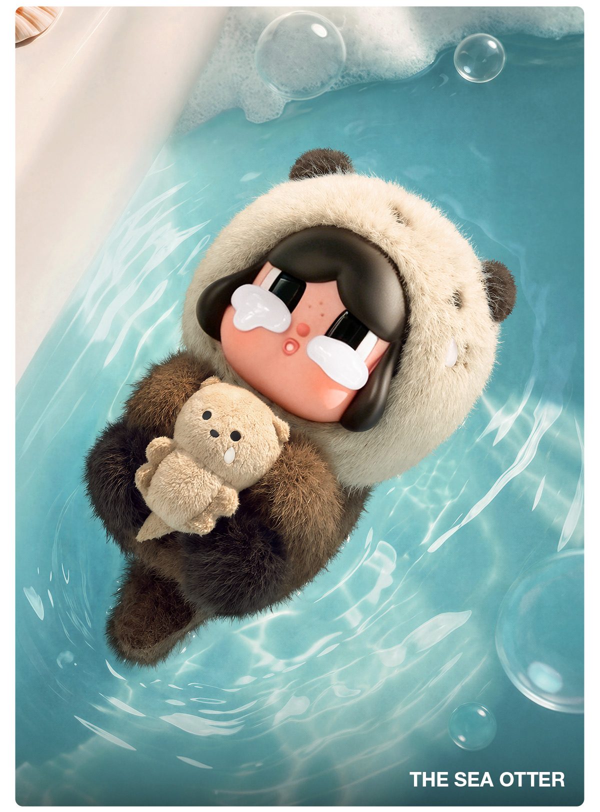 CRYBABY Cry Me An Ocean Series- Vinyl Plush Pendant Blind Box – details