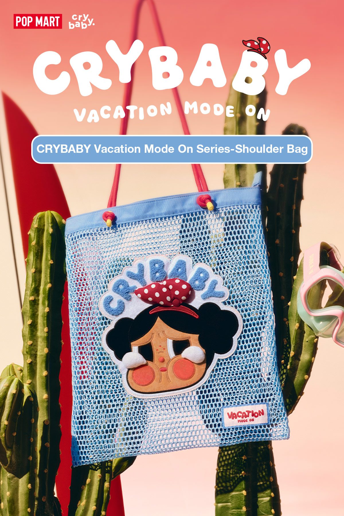 CRYBABY Vacation Mode On Series-Shoulder Bag – details