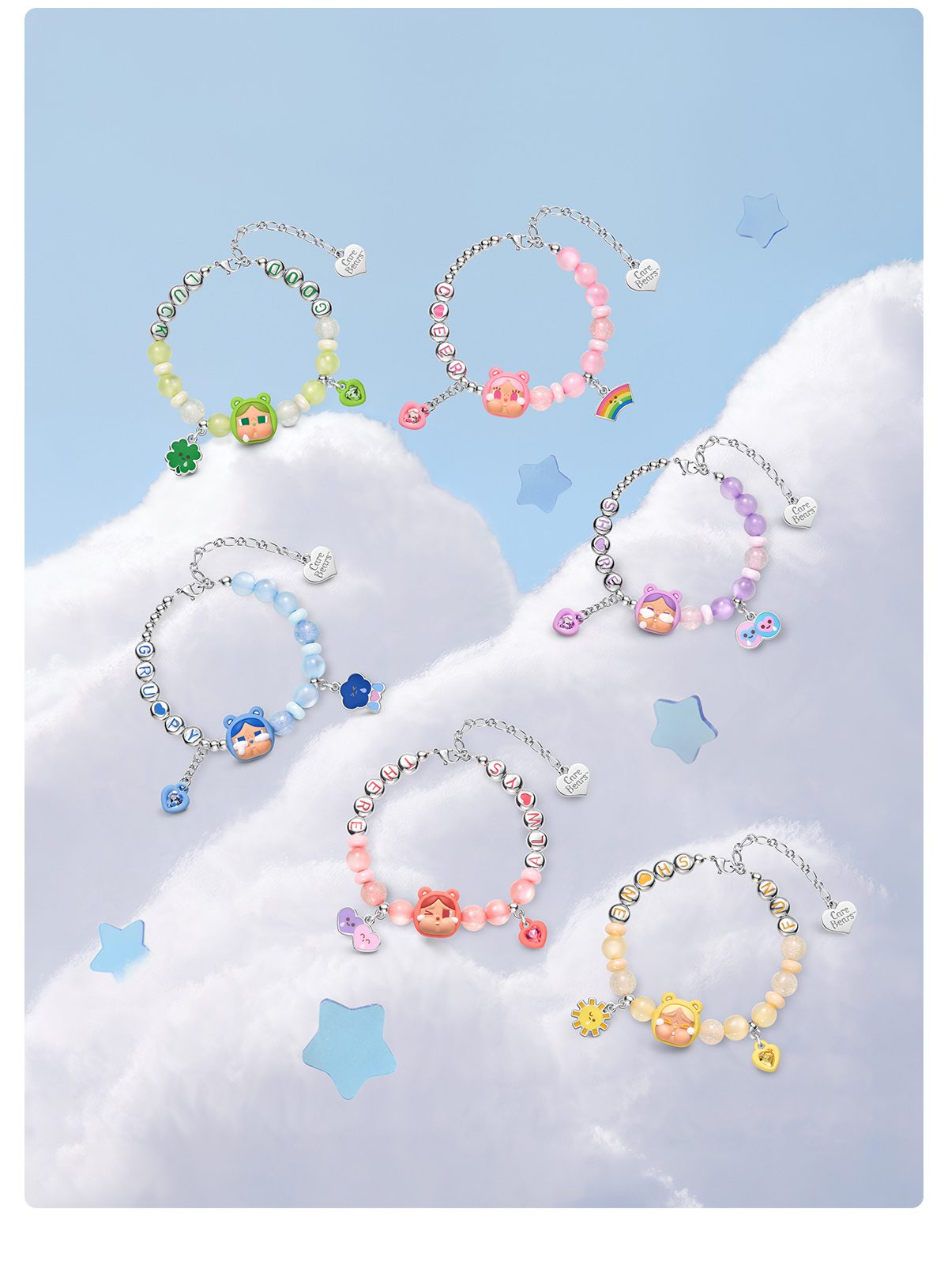 CRYBABY Γ Care Bears Series - Bracelet Blind Box β details