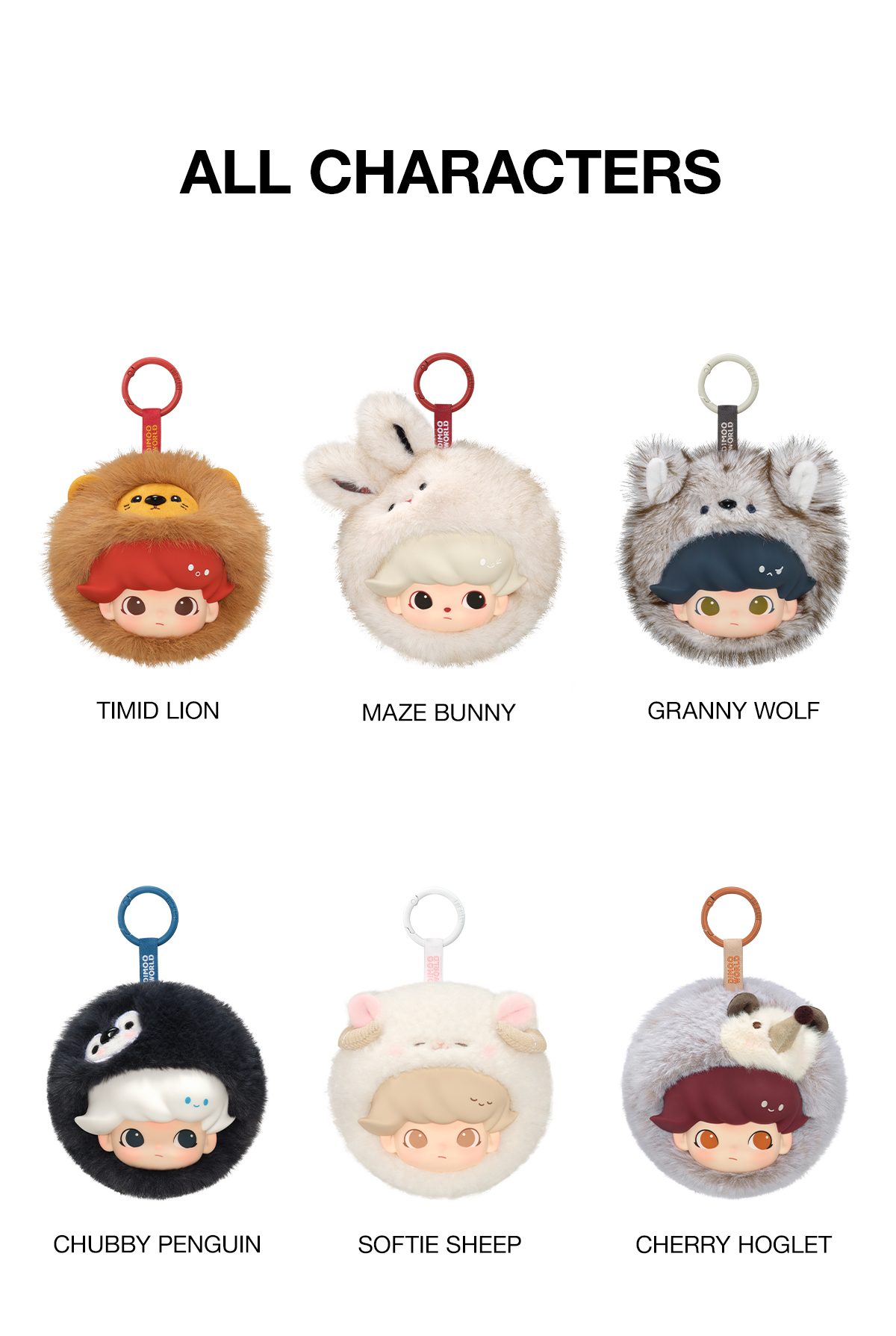 DIMOO The Secret Theatre Club Series - Earphone Case Blind Box – details