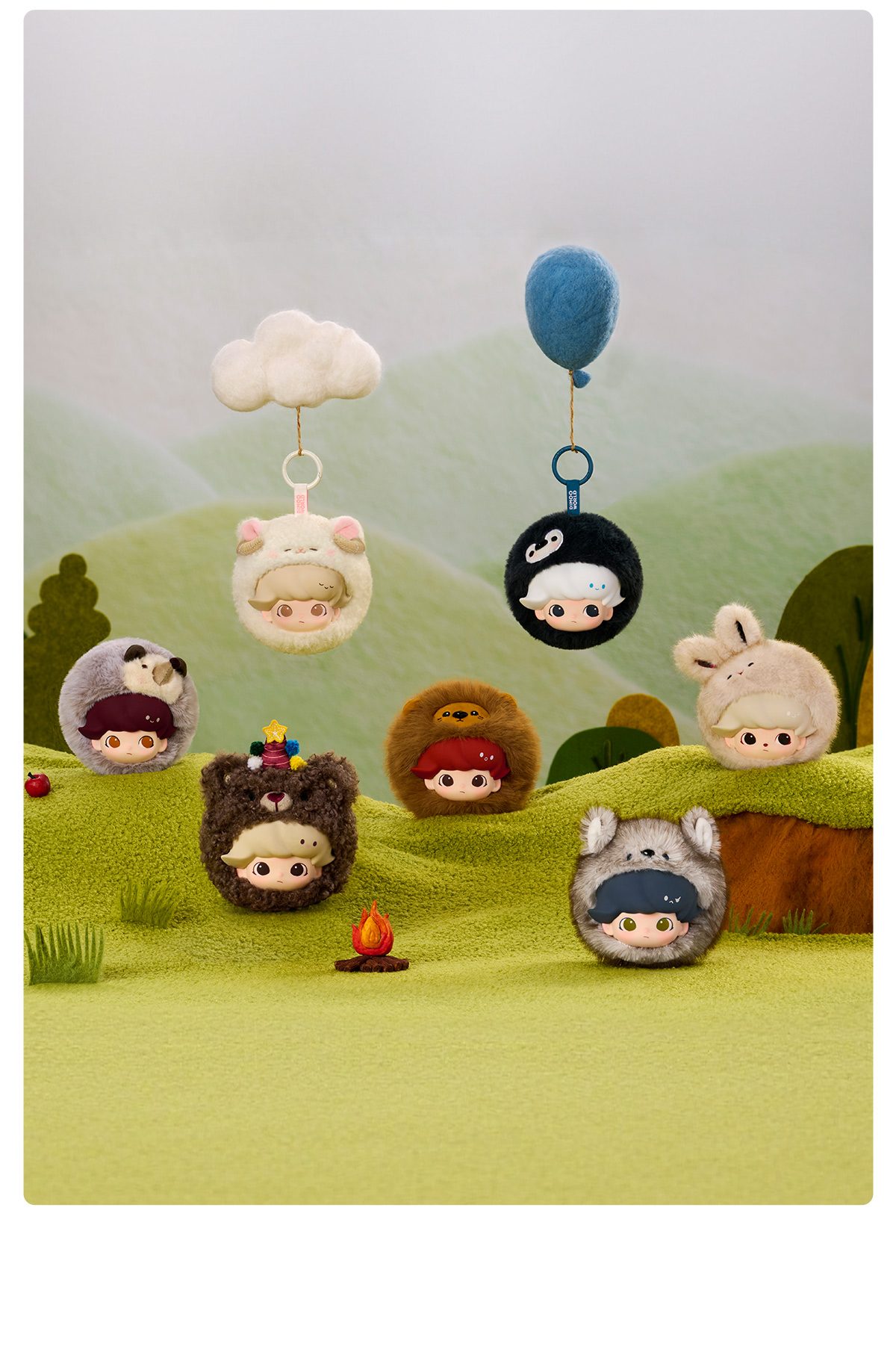 DIMOO The Secret Theatre Club Series - Earphone Case Blind Box – details