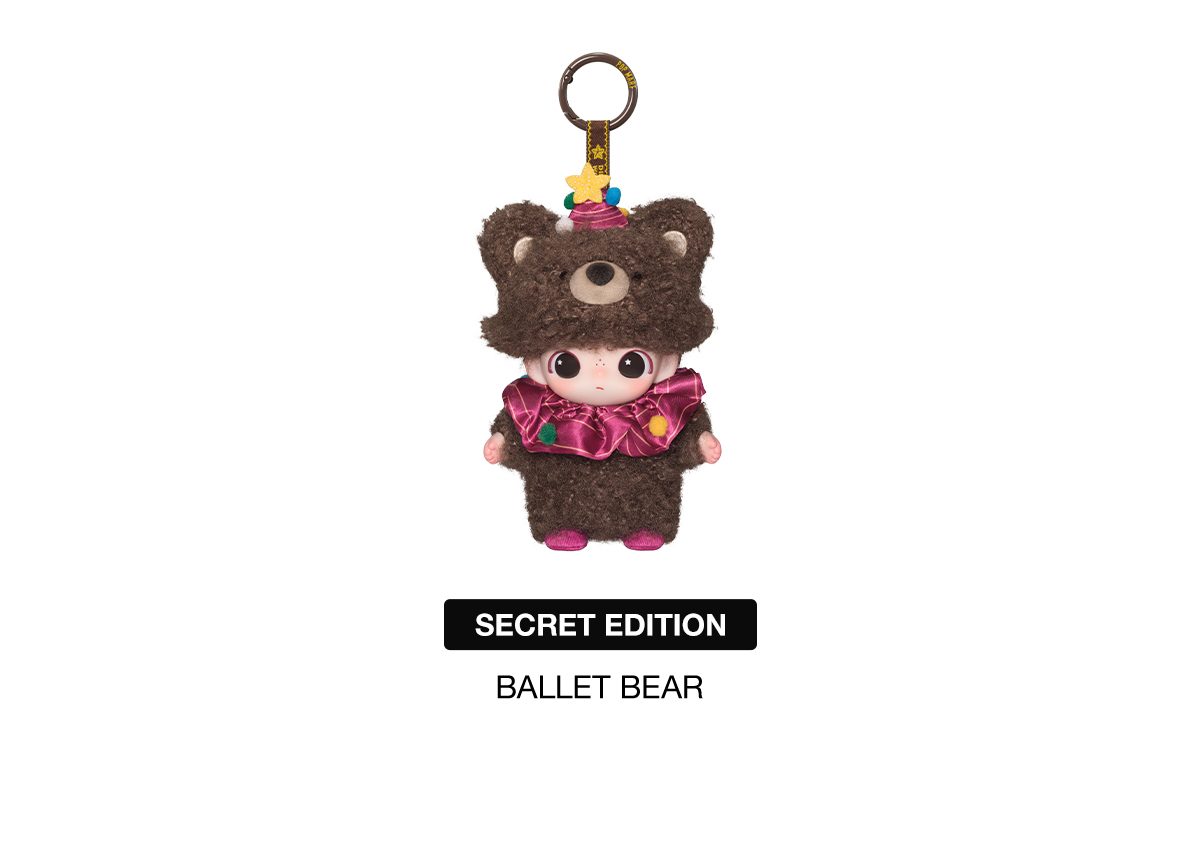 DIMOO The Secret Theatre Club Series-Vinyl Plush Pendant Blind Box – details