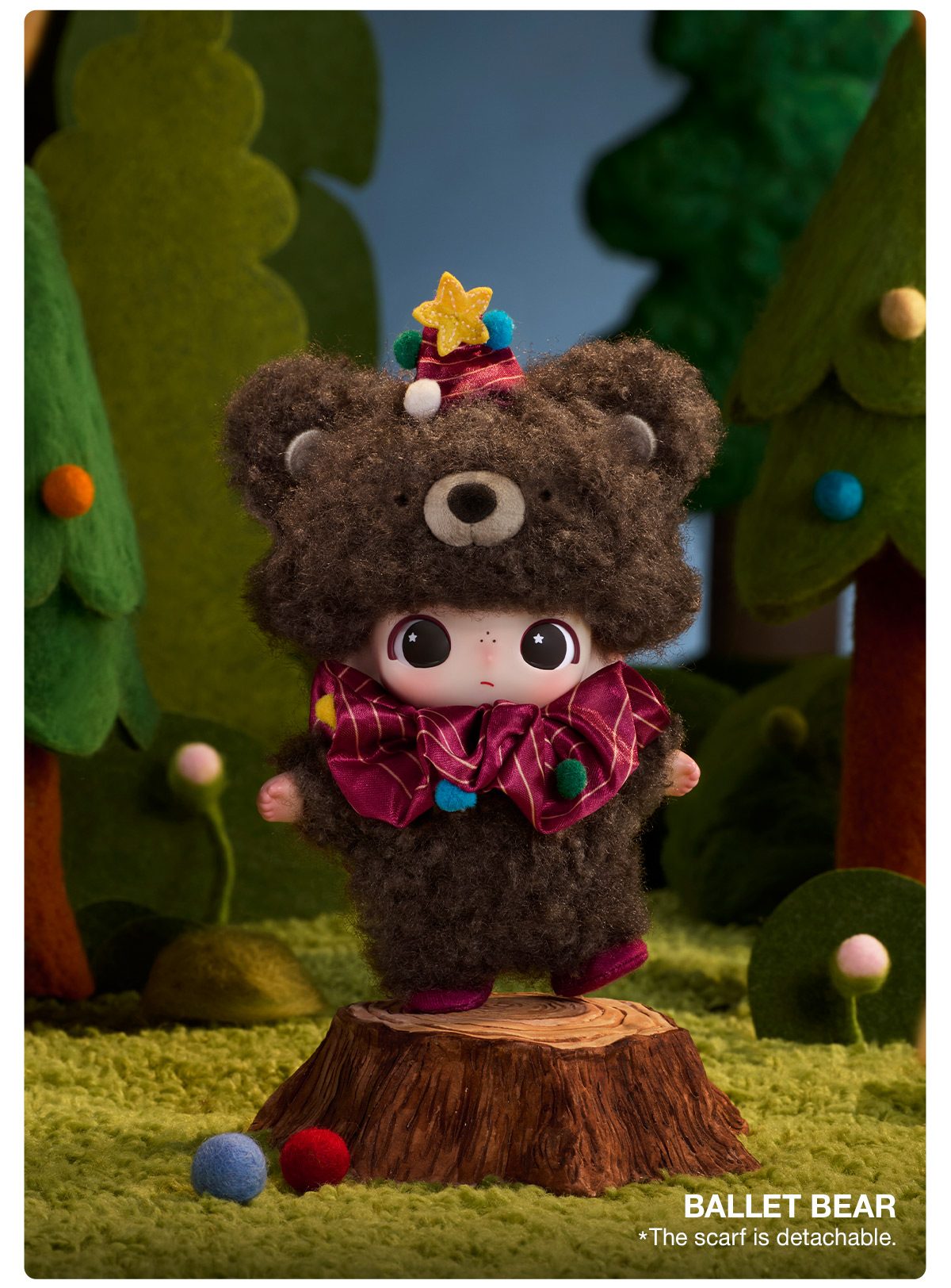 DIMOO The Secret Theatre Club Series-Vinyl Plush Pendant Blind Box – details
