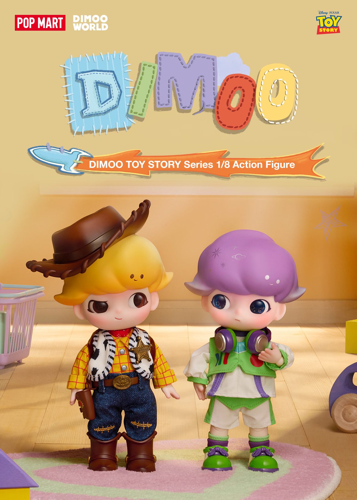 DIMOO Toy Story Series 1/8 Action Figure – details