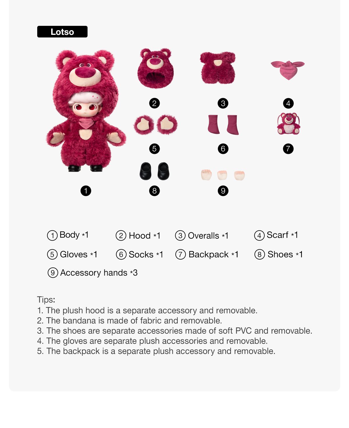DIMOO Toy Story Series 1/8 Action Figure – details