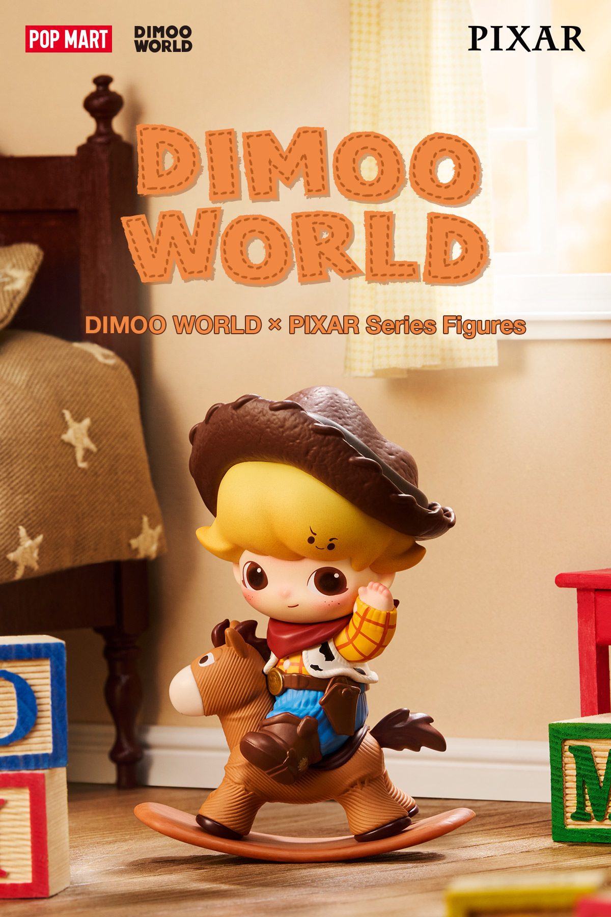 DIMOO WORLD × PIXAR Series Figures – details