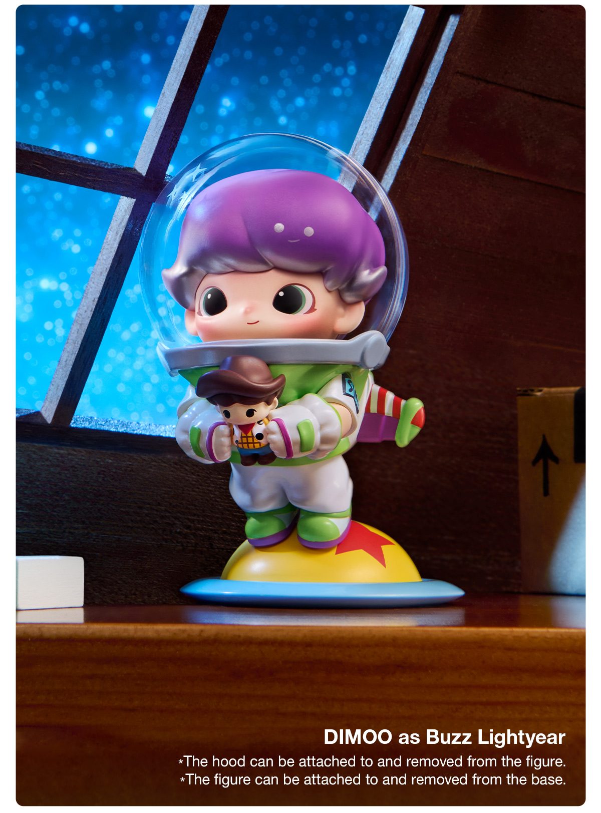 DIMOO WORLD × PIXAR Series Figures – details