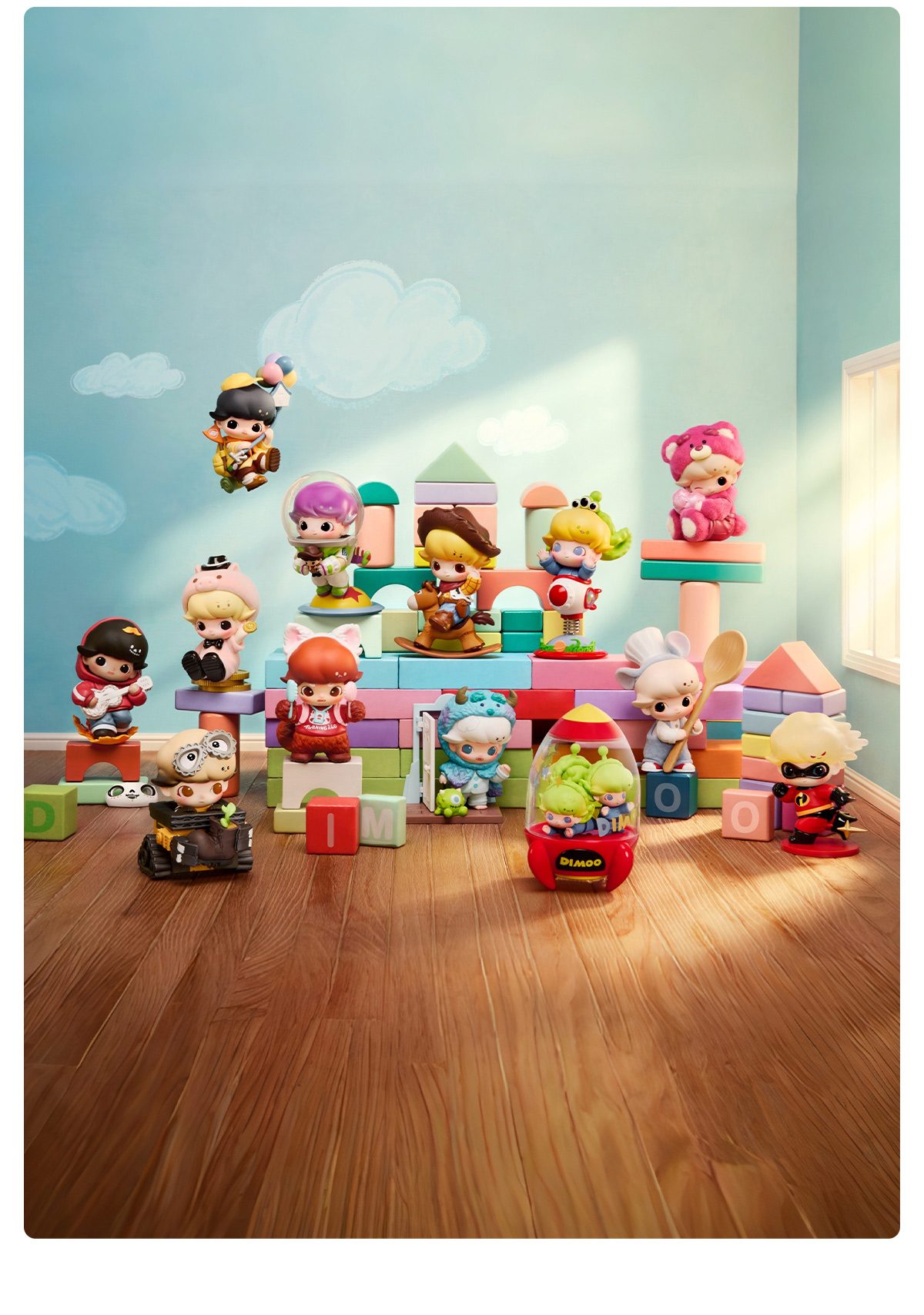 DIMOO WORLD × PIXAR Series Figures – details