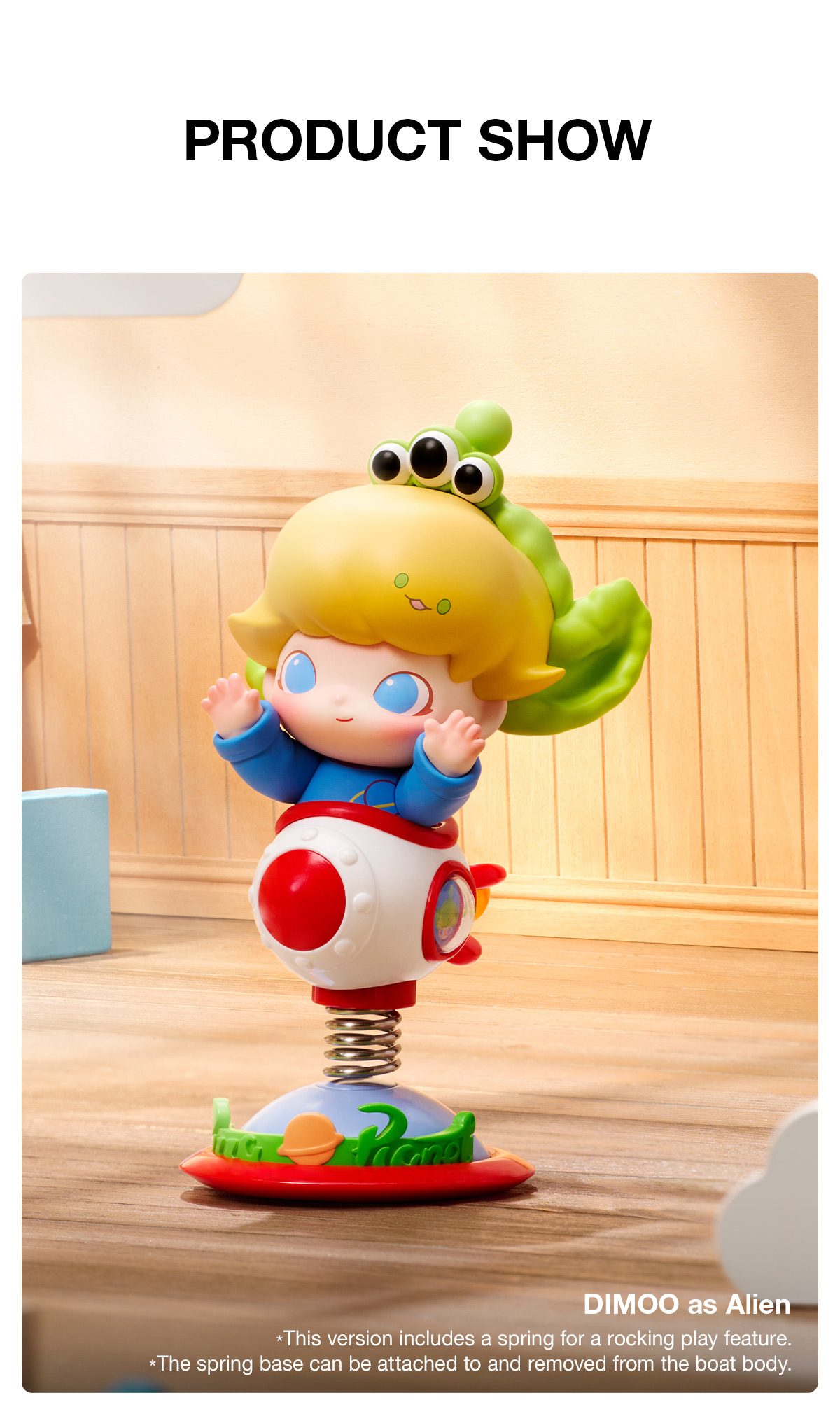 DIMOO WORLD × PIXAR Series Figures – details