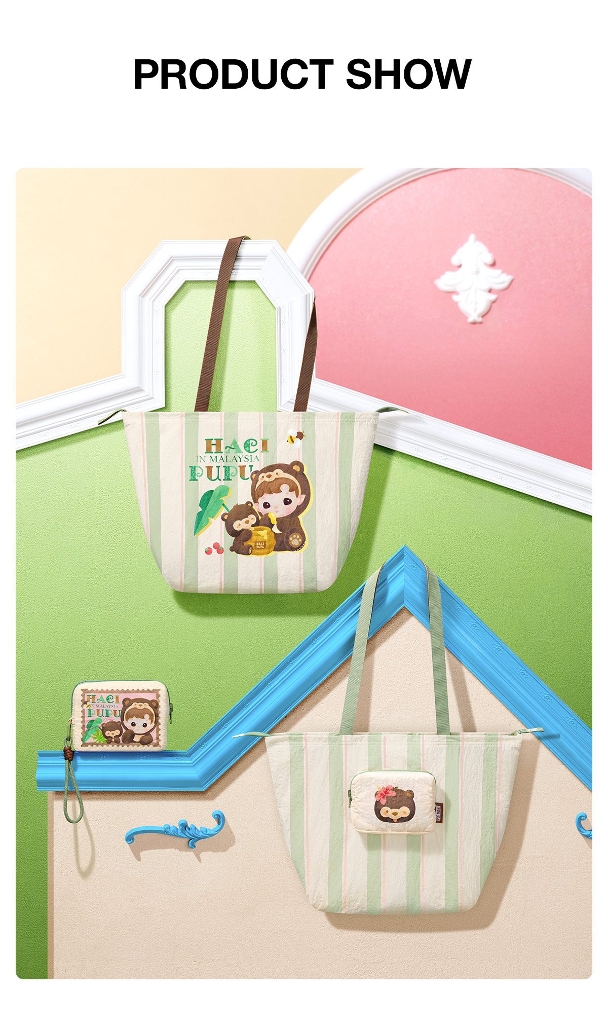 GO AROUND WITH POP MART SERIES - Malaysia-Exclusive Mini Bag – details