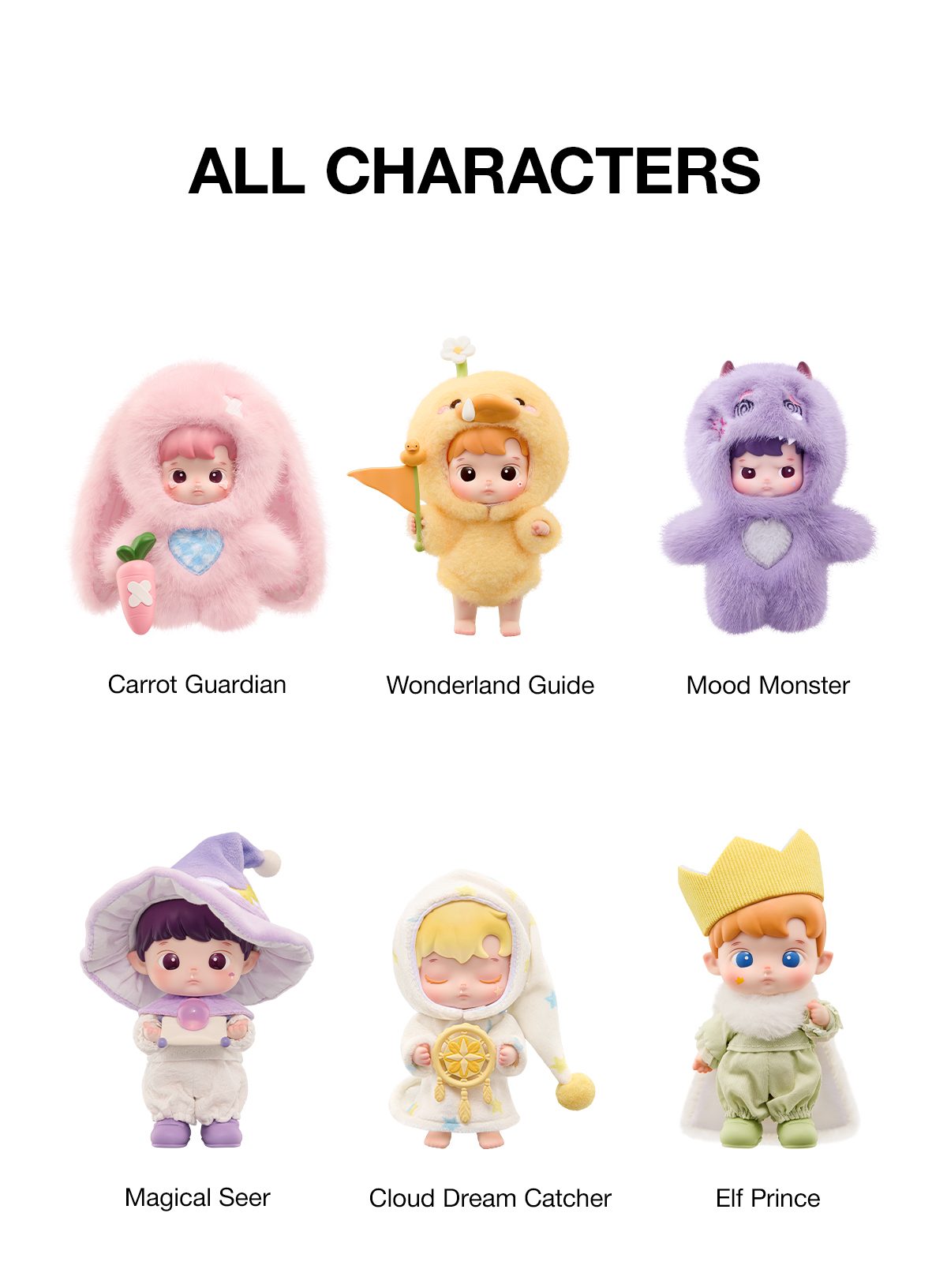 HACIPUPU Enchanted Realm Tales Series MINI Action Figure β details