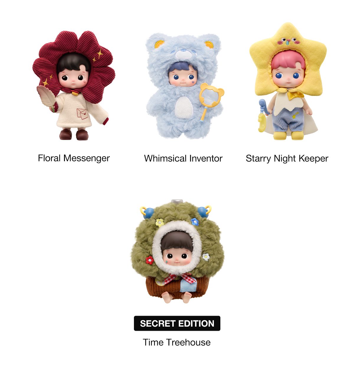 HACIPUPU Enchanted Realm Tales Series MINI Action Figure β details