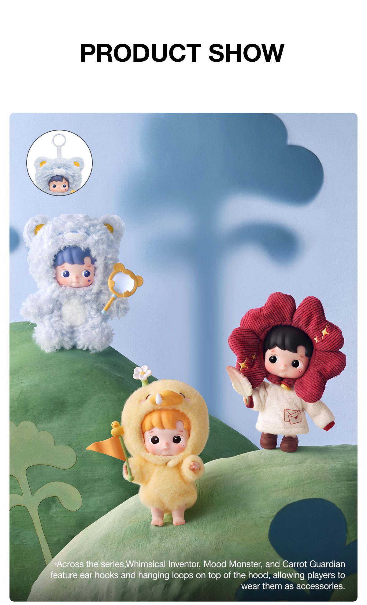 HACIPUPU Enchanted Realm Tales Series MINI Action Figure β details