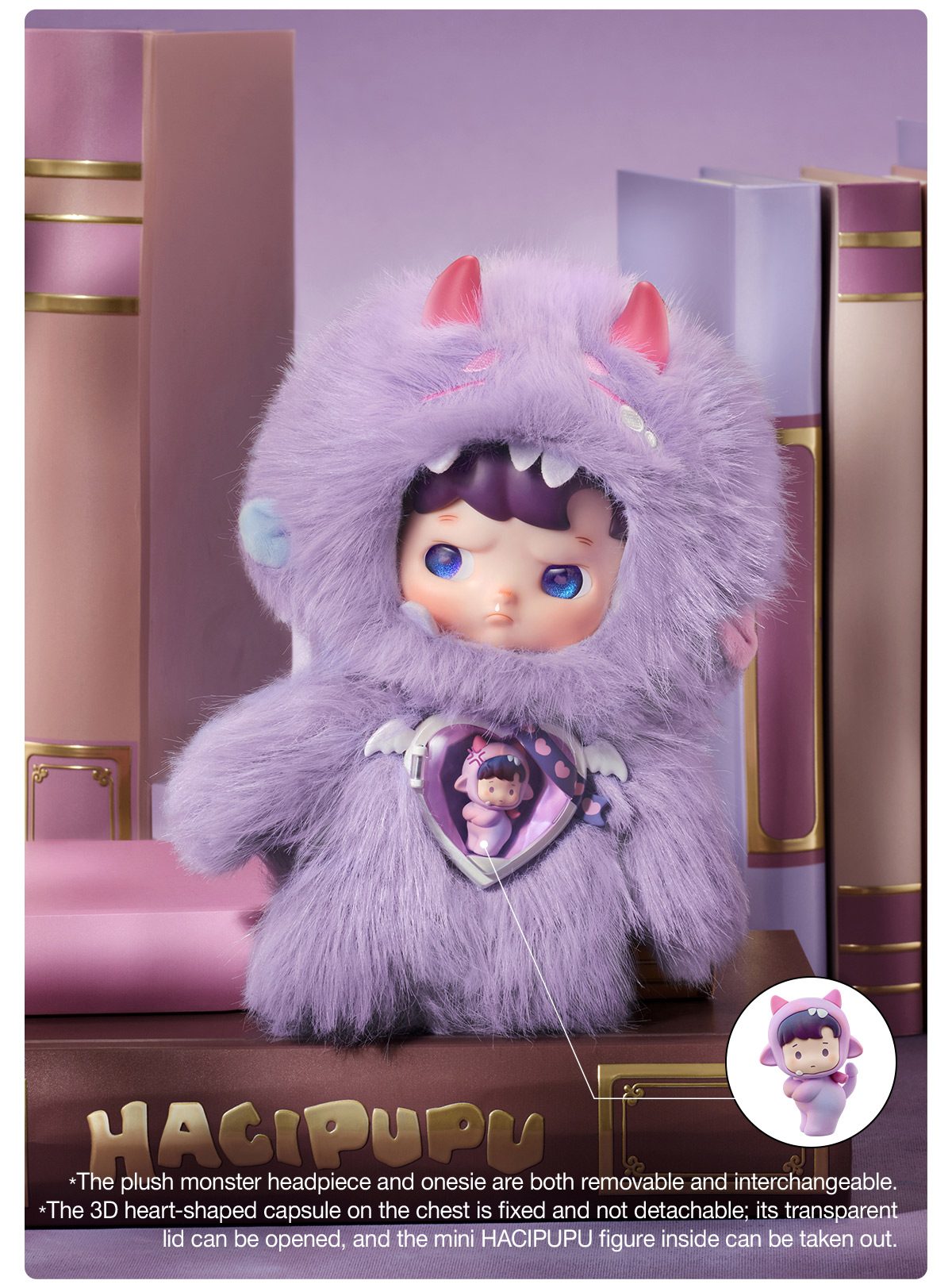 HACIPUPU Into the Secret Realm Series 1/8 Action Figure – details