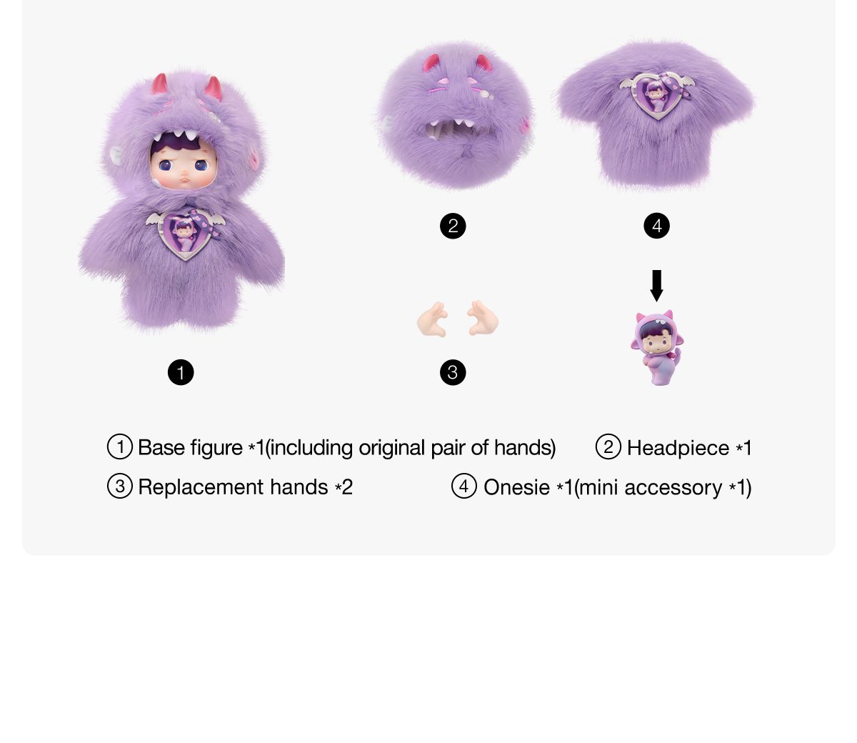 HACIPUPU Into the Secret Realm Series 1/8 Action Figure – details