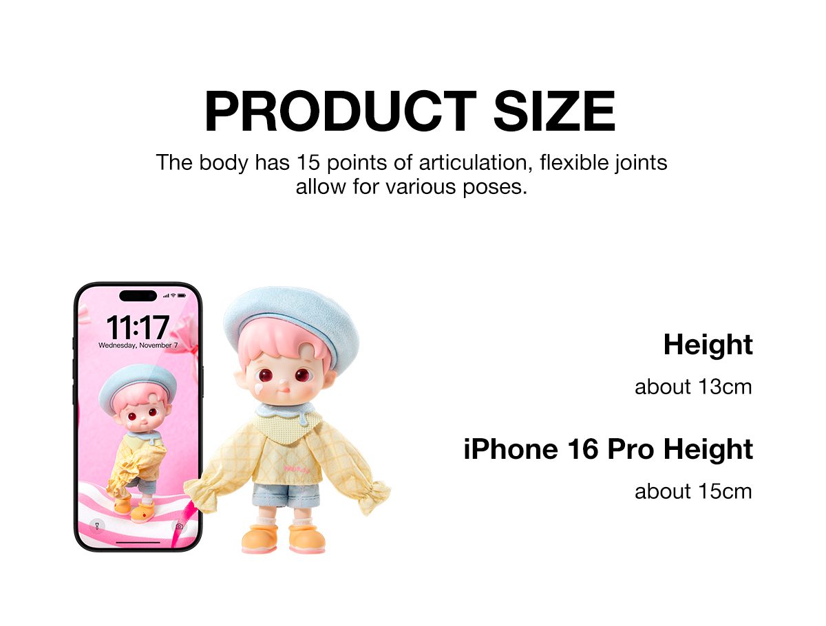 HACIPUPU Little Foodie Series 1/12 Action Figure β details