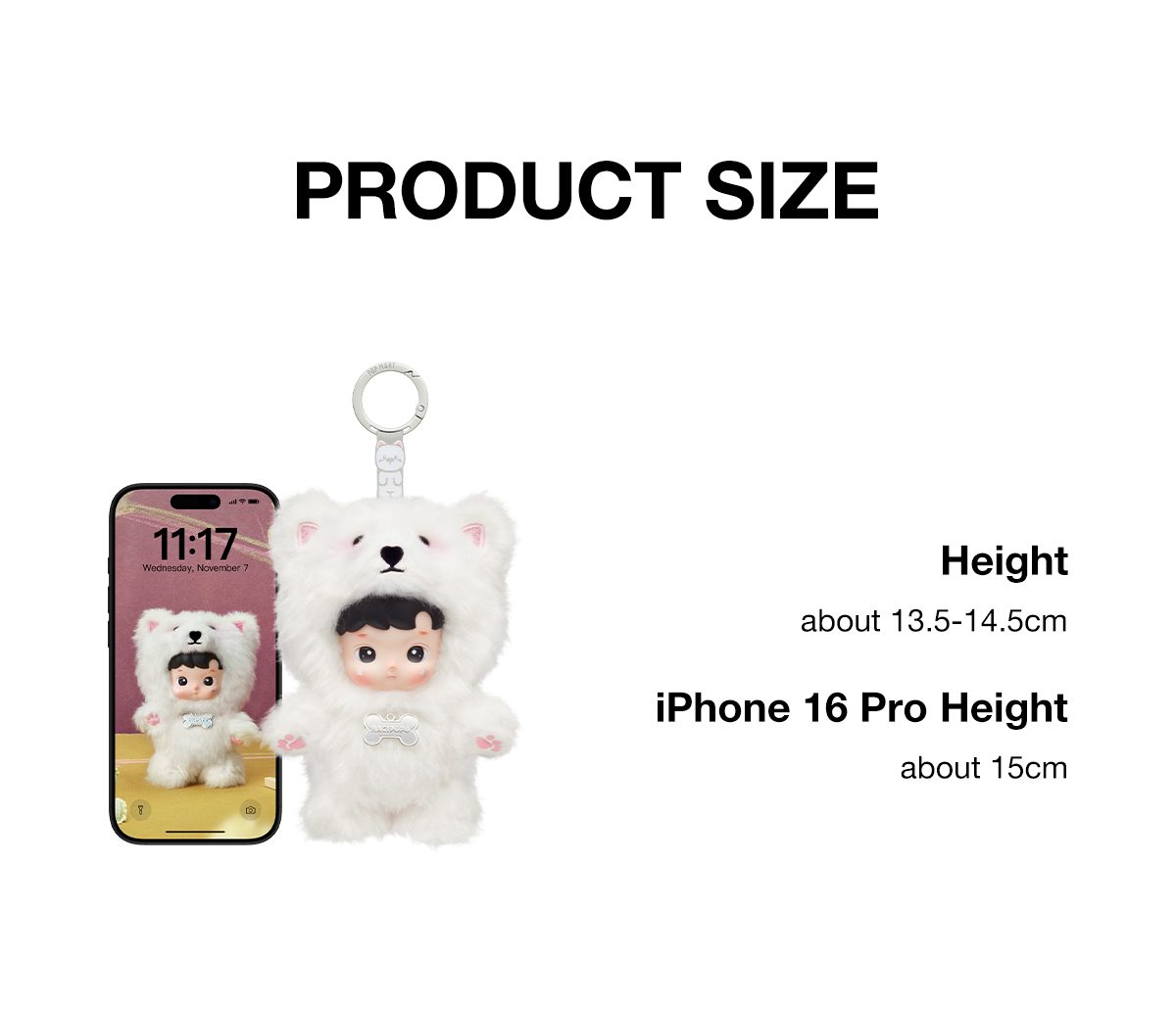 HACIPUPU Take Me Home Series - Vinyl Plush Pendant Blind Box – details