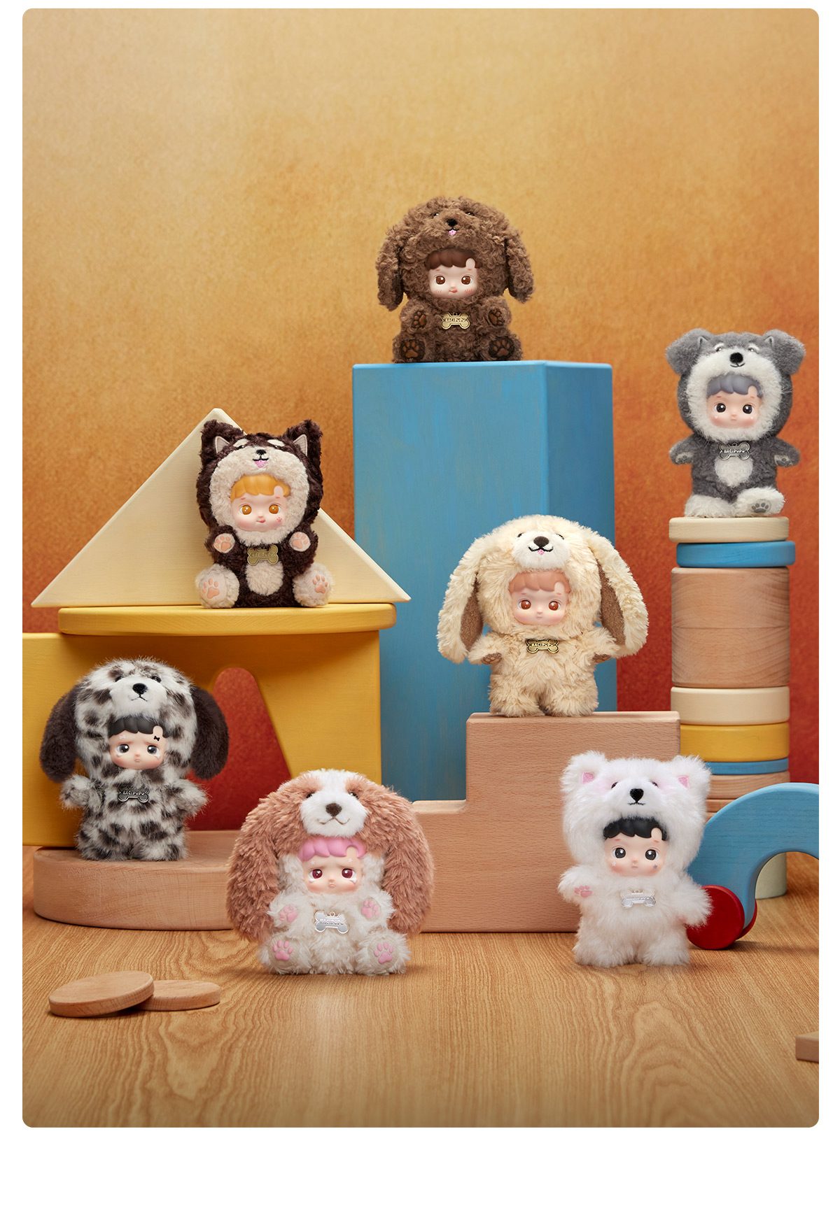 HACIPUPU Take Me Home Series - Vinyl Plush Pendant Blind Box – details