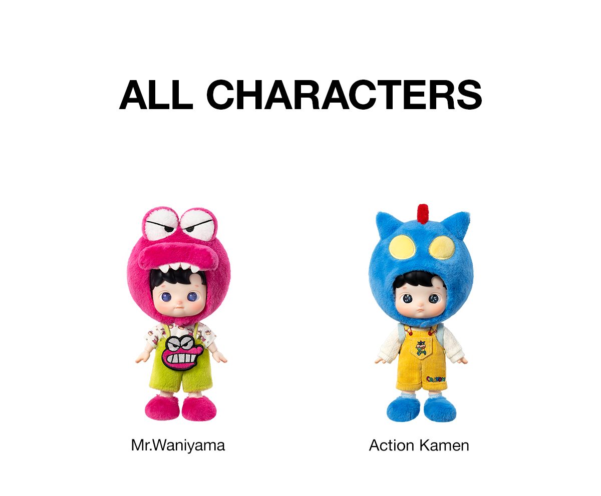HACIPUPU × Crayon Shin-chan Series 1/8 Action Figure – details