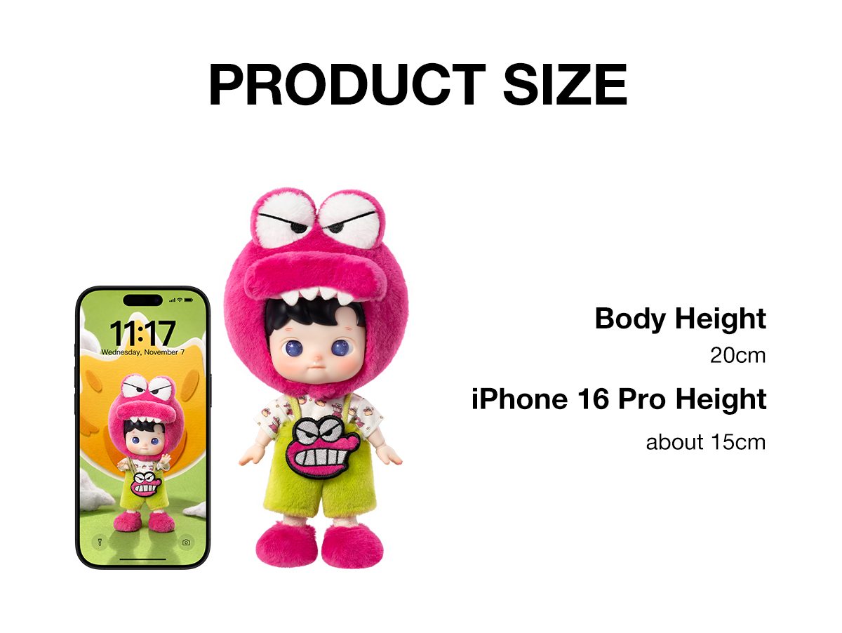 HACIPUPU × Crayon Shin-chan Series 1/8 Action Figure – details
