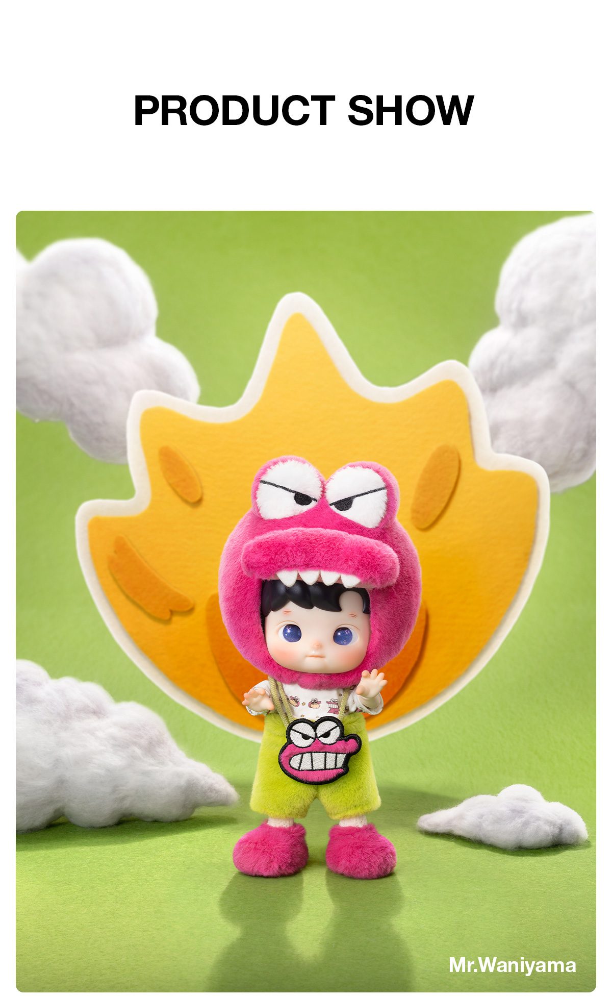 HACIPUPU × Crayon Shin-chan Series 1/8 Action Figure – details