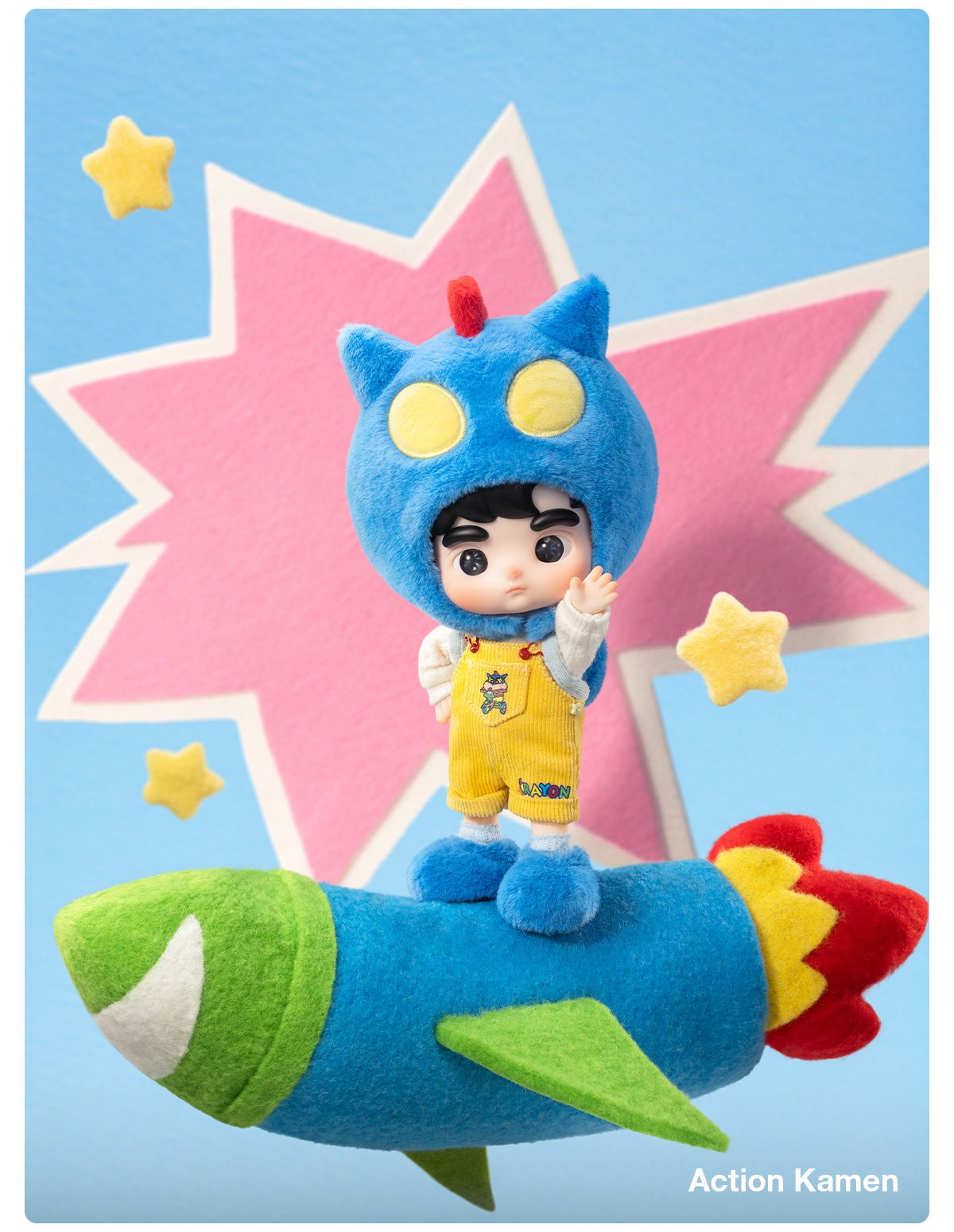 HACIPUPU × Crayon Shin-chan Series 1/8 Action Figure – details