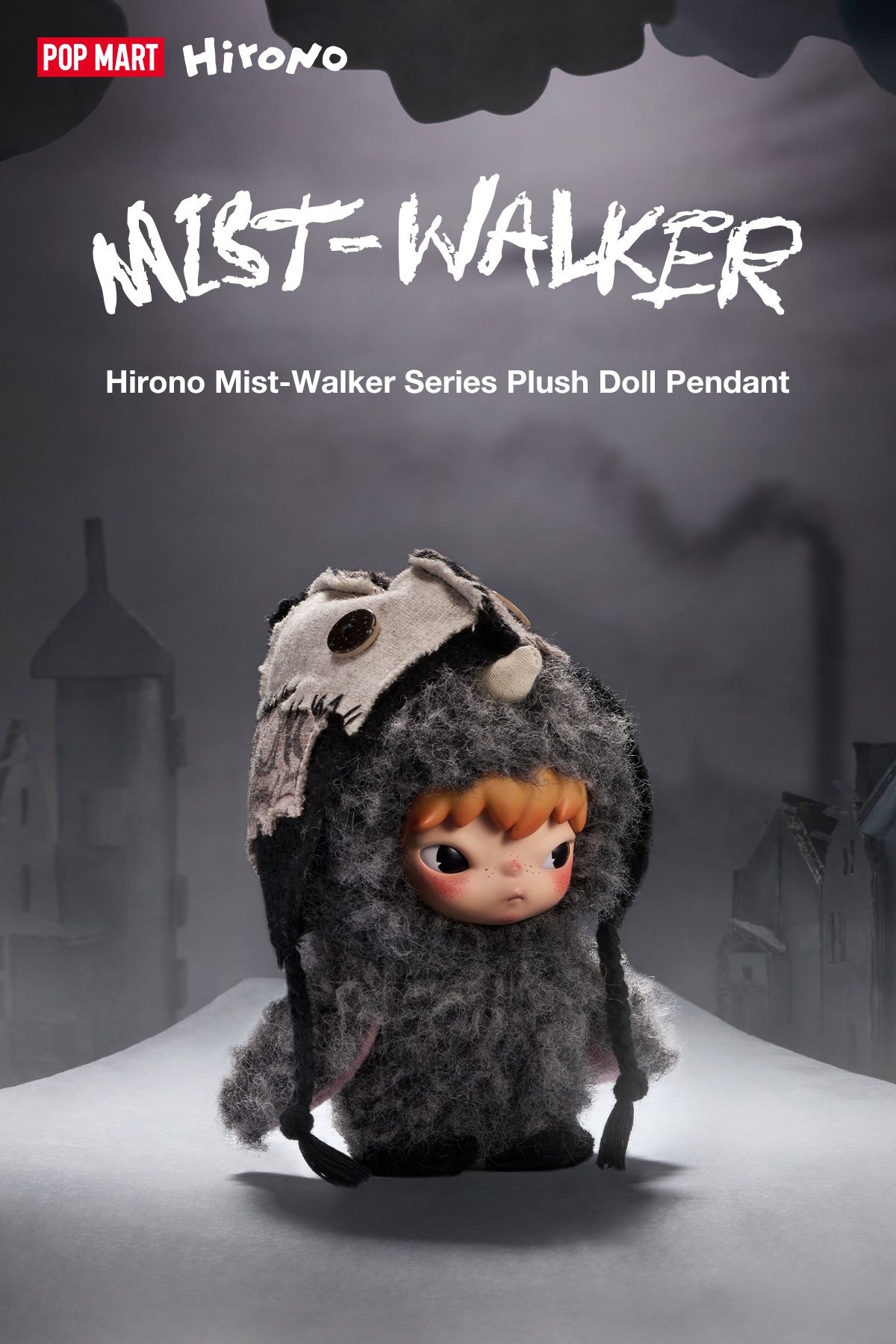 Hirono Mist-Walker Series - Plush Doll Pendant β details