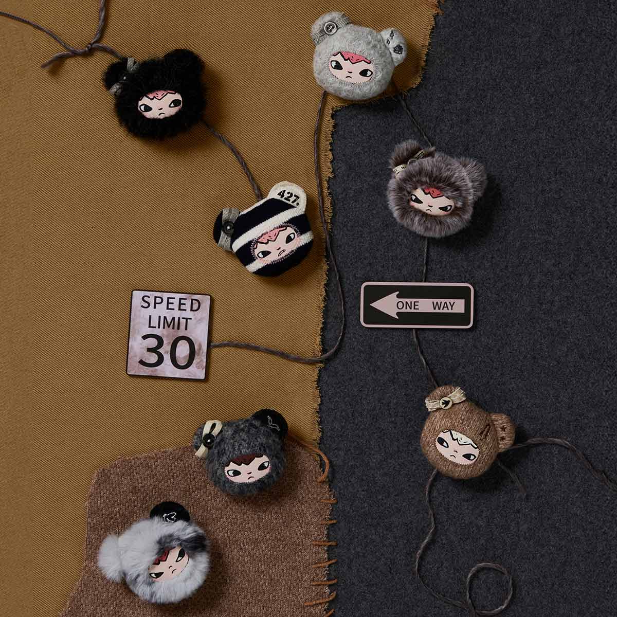Hirono Road Journal Series-Fridge Magnet Blind Box Hirono Road Journal Series-Fridge Magnet Blind Box
