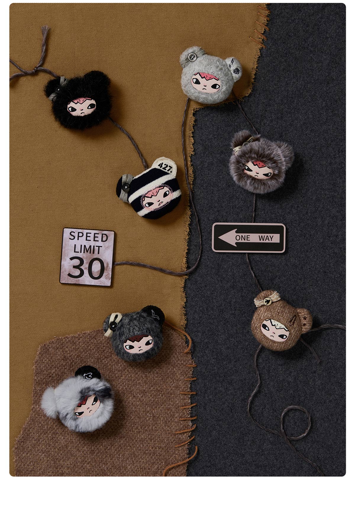 Hirono Road Journal Series-Fridge Magnet Blind Box β details