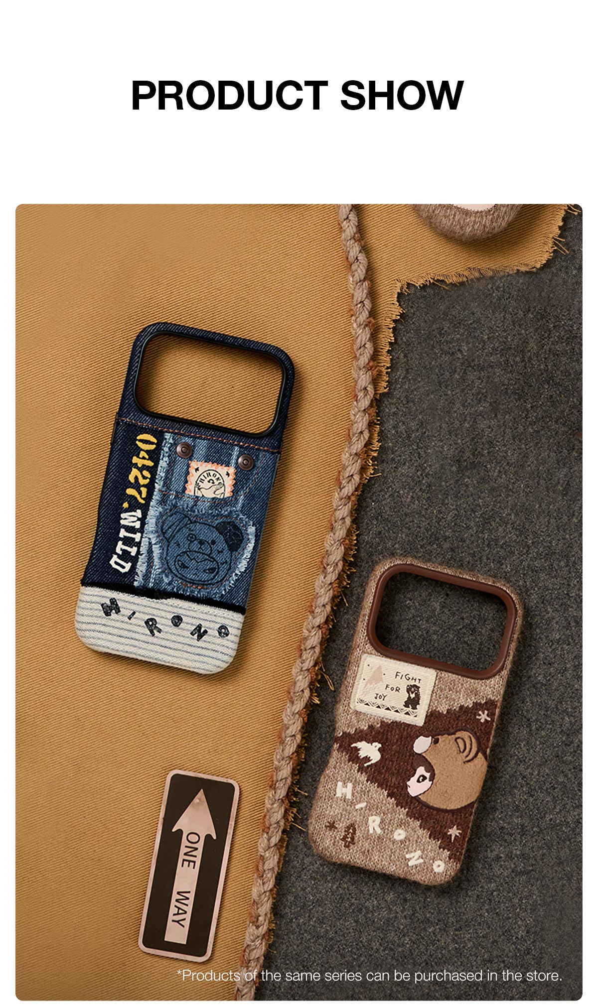 Hirono Road Journal Series Phone Case – details