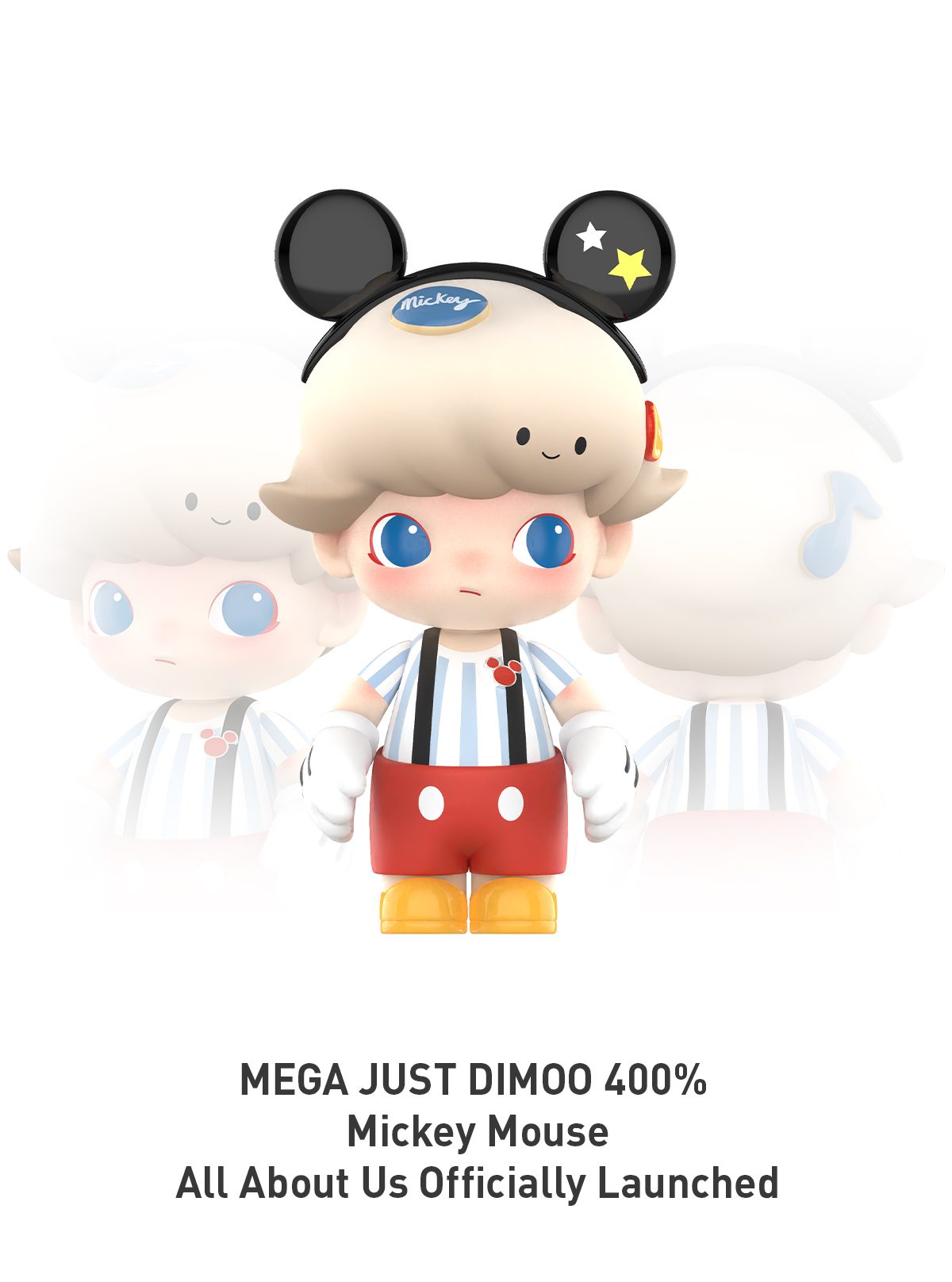 MEGA JUST DIMOO 400% Mickey Mouse – details