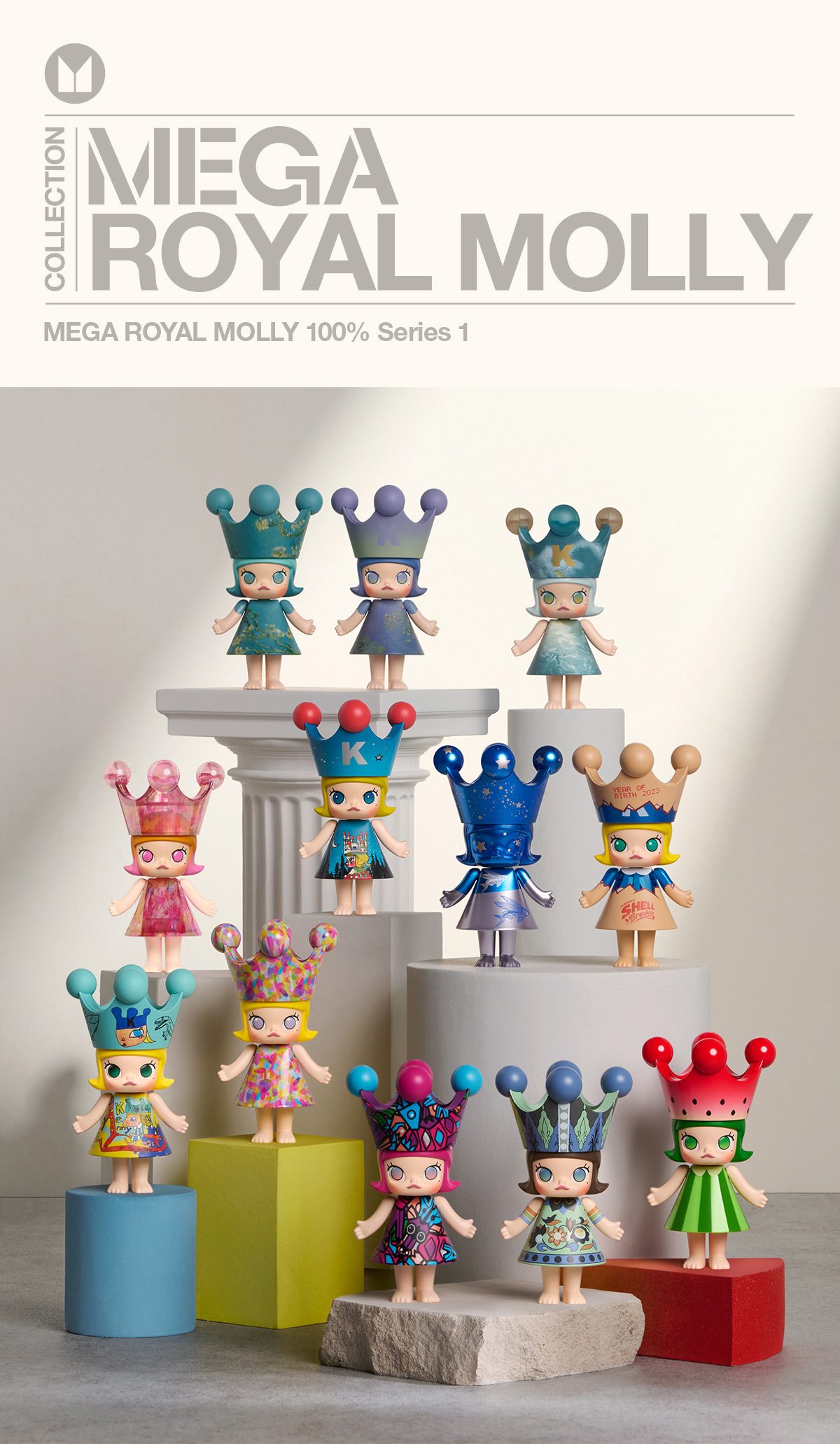 MEGA ROYAL MOLLY 100% Series 1 – details