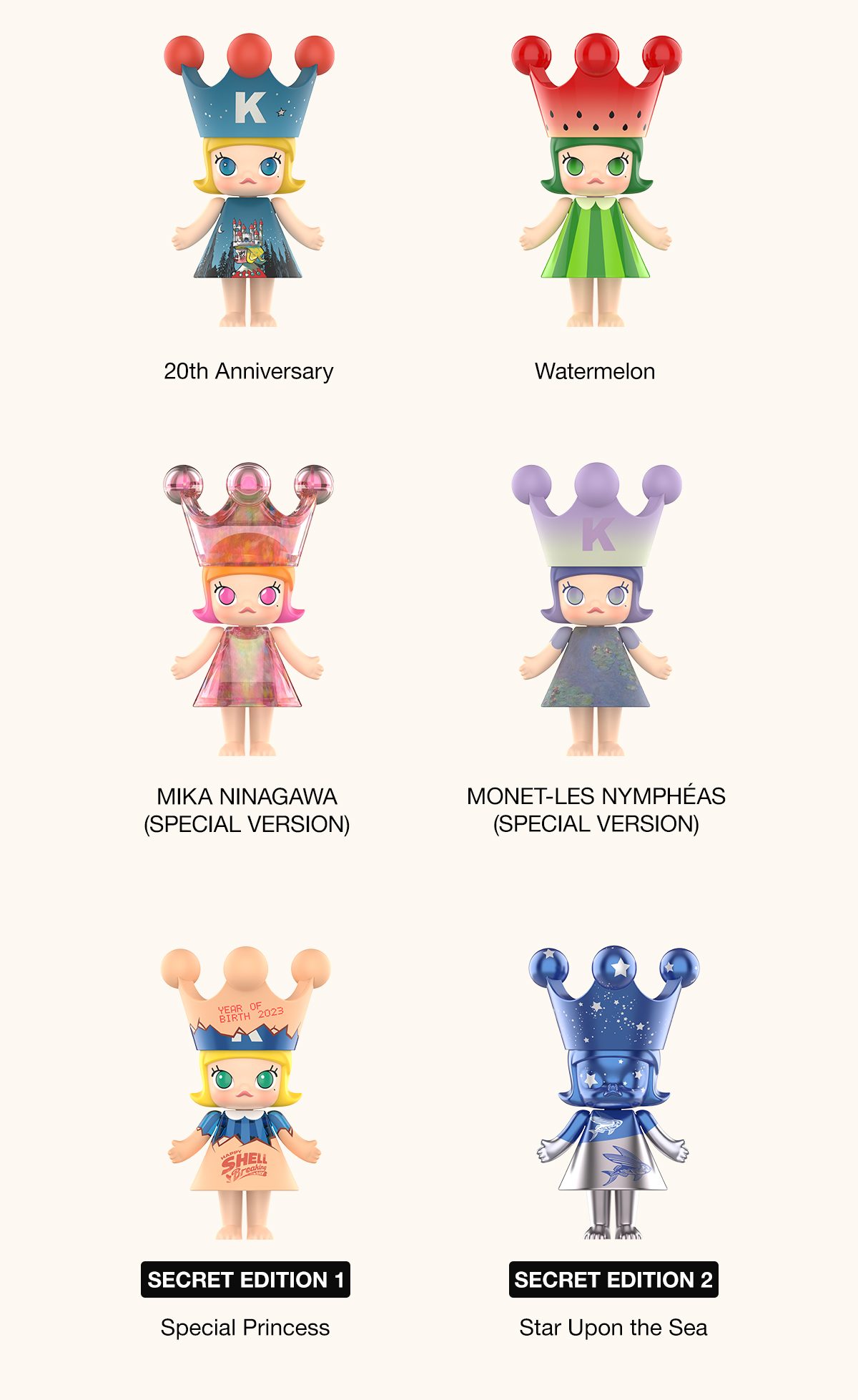 MEGA ROYAL MOLLY 100% Series 1 – details