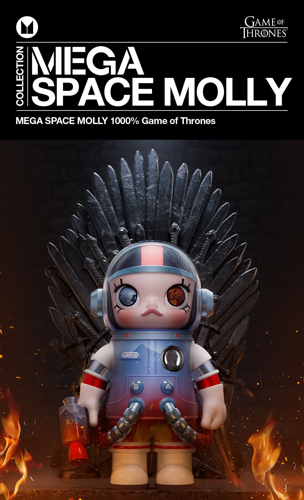 MEGA SPACE MOLLY 1000% Game of Thrones β details
