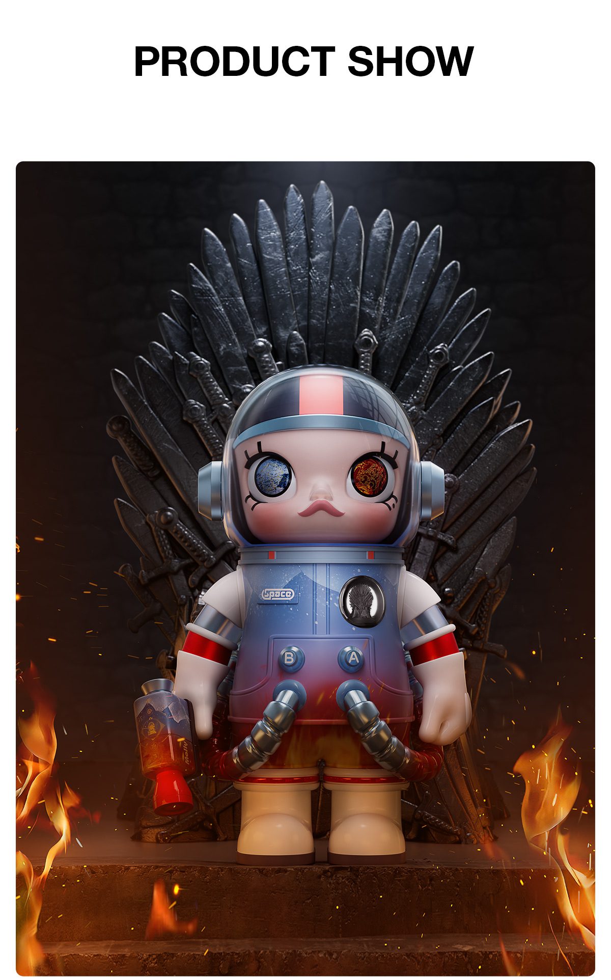 MEGA SPACE MOLLY 1000% Game of Thrones β details