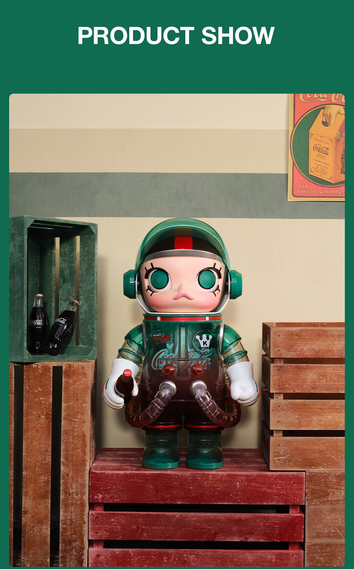 MEGA SPACE MOLLY 1000% Iconic Coca-Cola – details