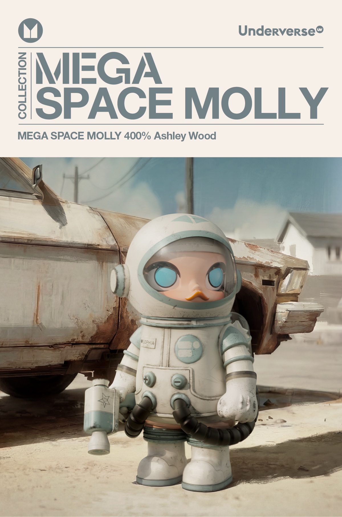 MEGA SPACE MOLLY 400% Ashley Wood – details
