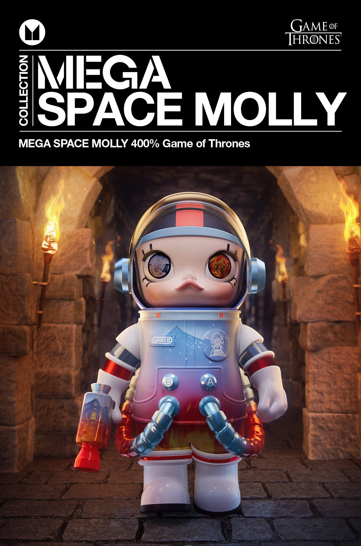 MEGA SPACE MOLLY 400% Game of Thrones – details