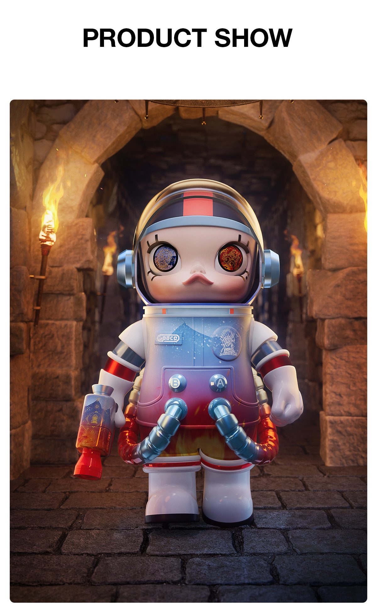 MEGA SPACE MOLLY 400% Game of Thrones – details